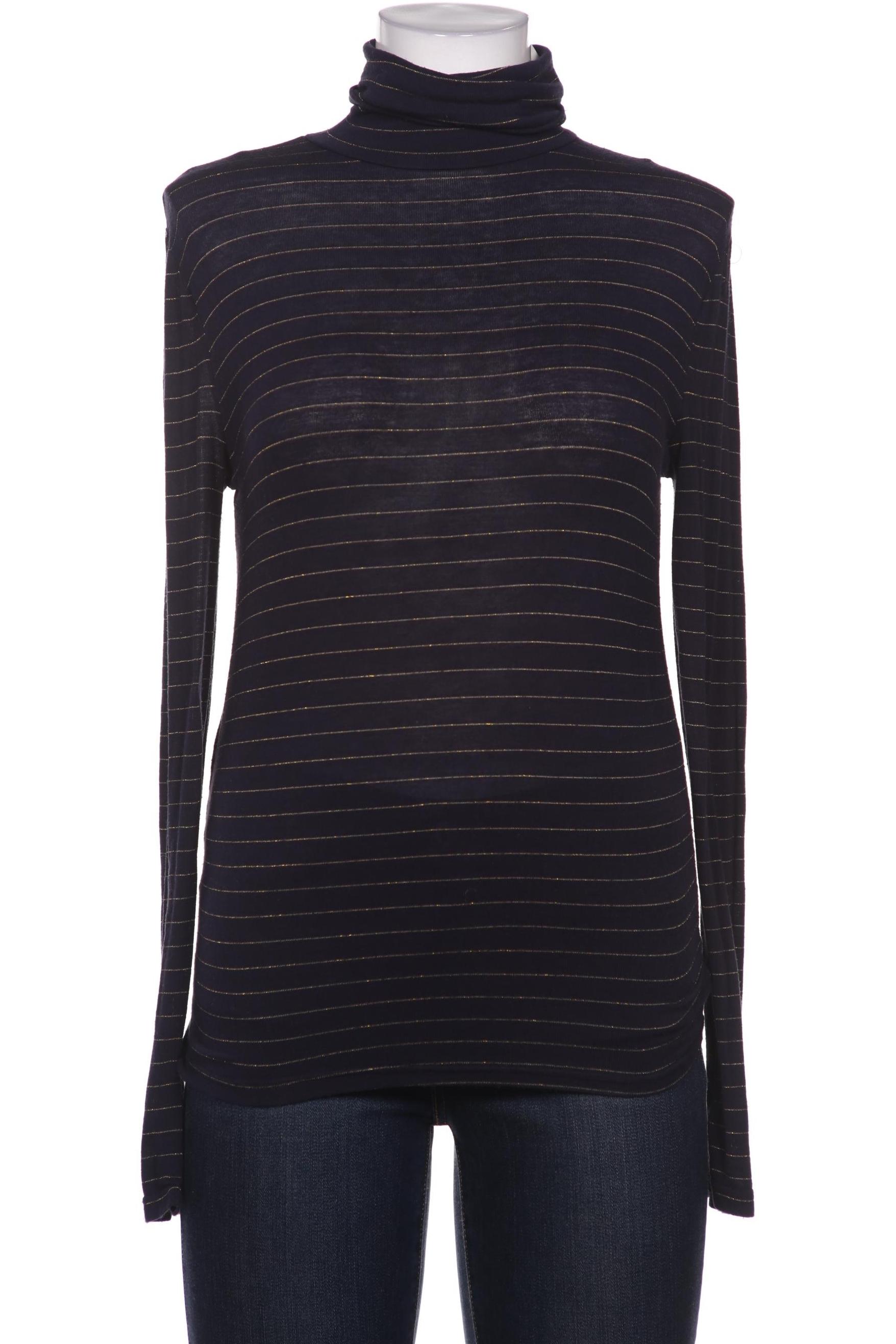 

Mango Damen Langarmshirt, marineblau, Gr. 38
