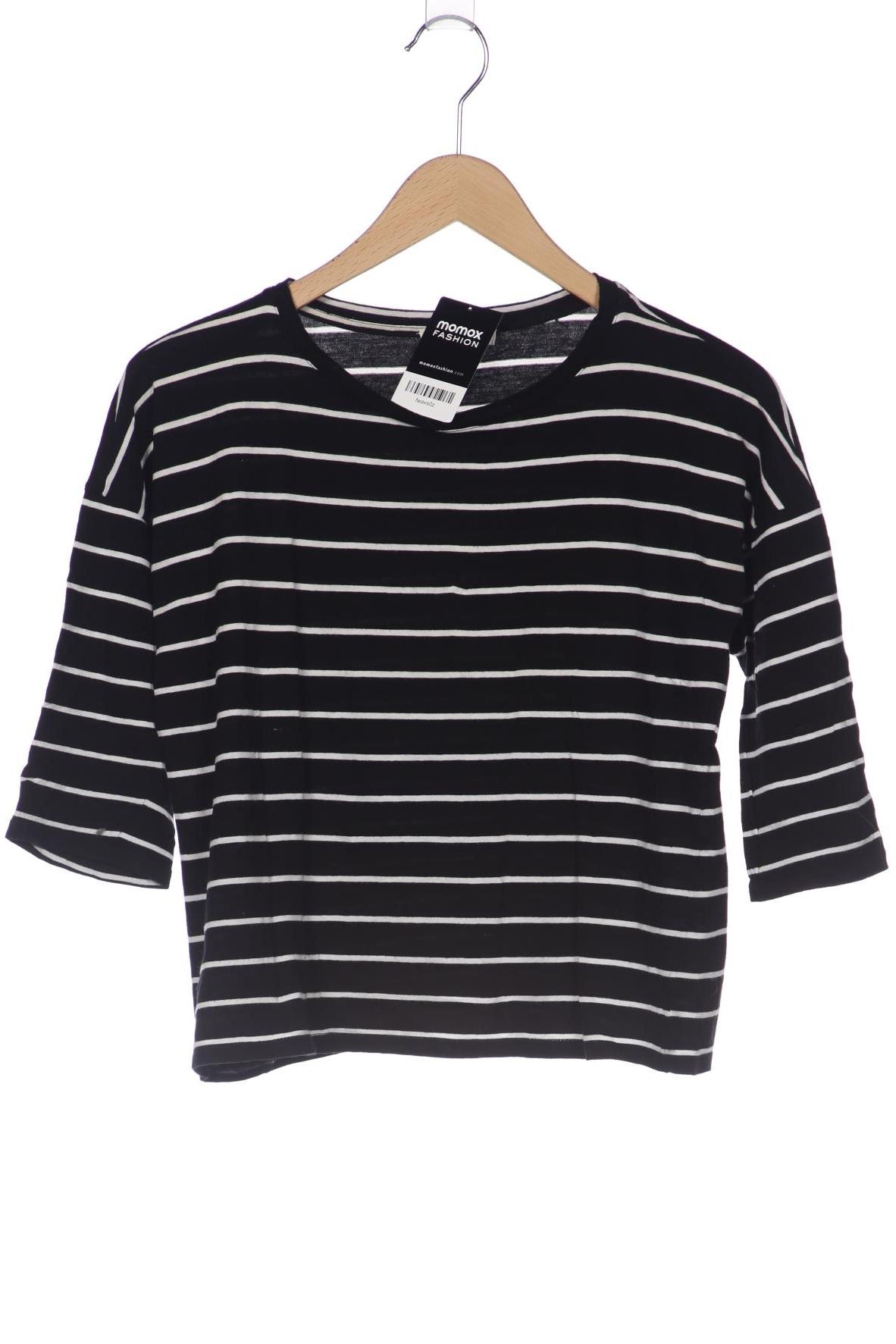

Mango Damen Langarmshirt, schwarz, Gr. 38