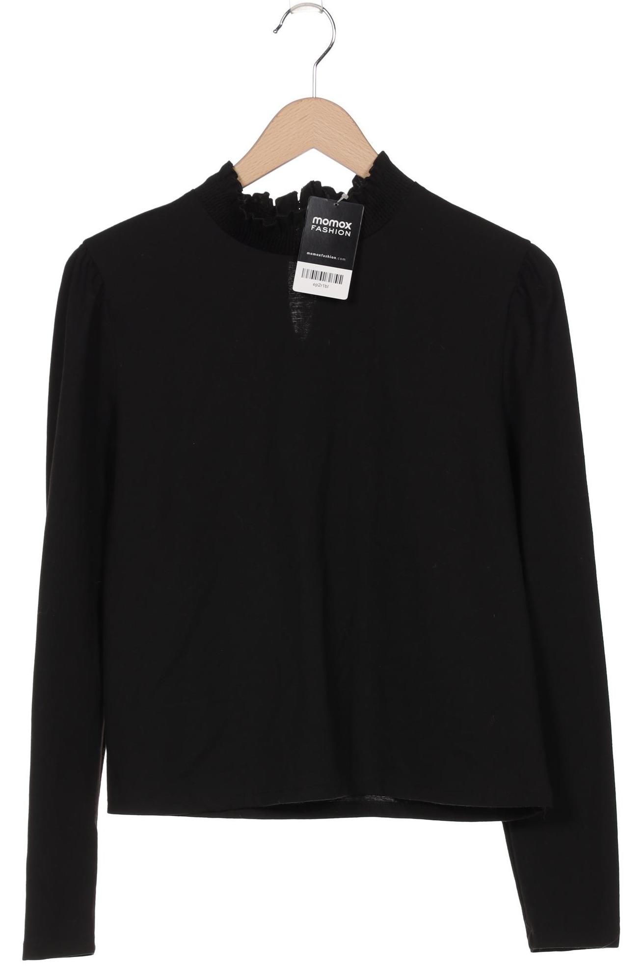 

Mango Damen Langarmshirt, schwarz, Gr. 44