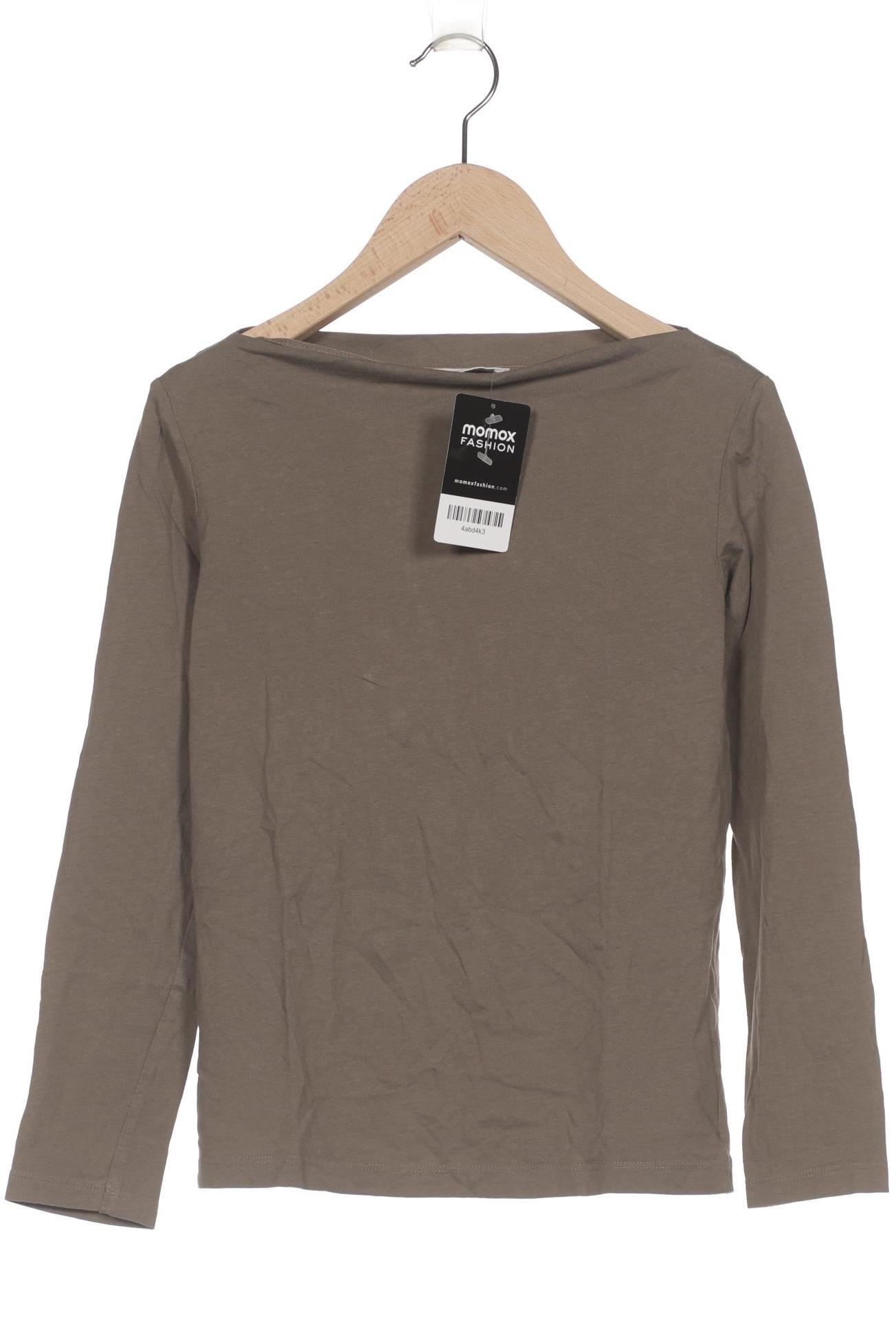 

Mango Damen Langarmshirt, braun, Gr. 34