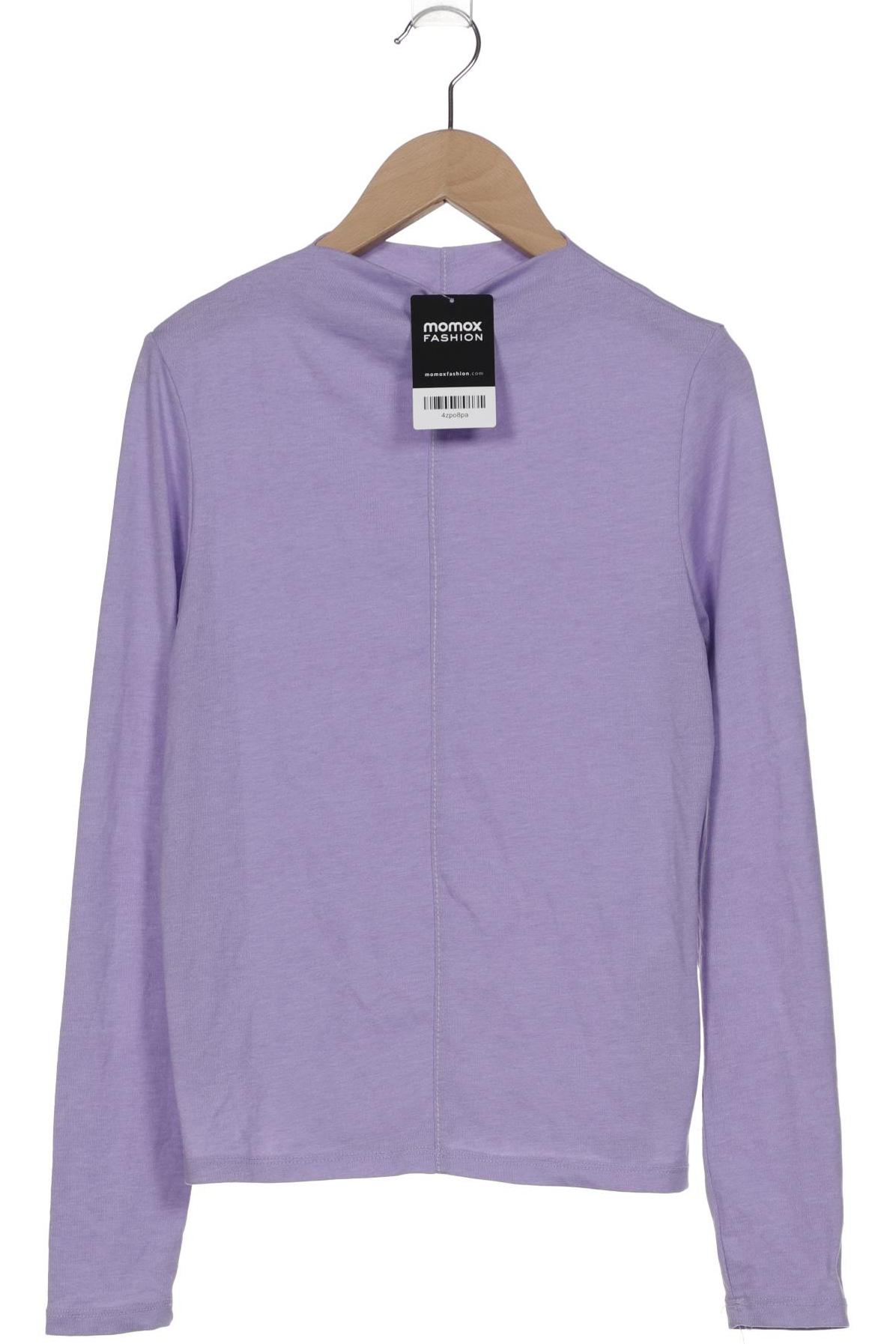 

Mango Damen Langarmshirt, flieder, Gr. 36