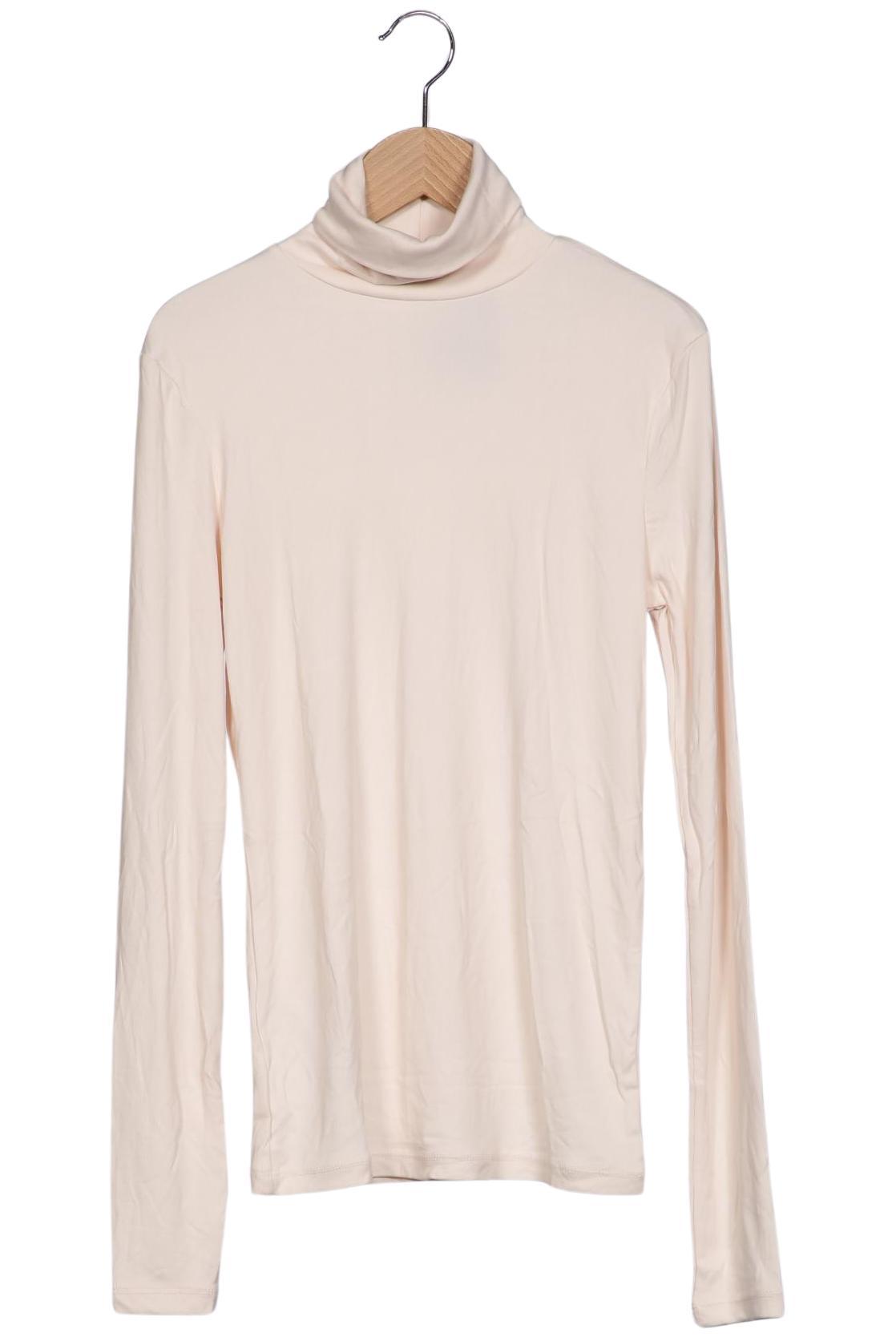 

Mango Damen Langarmshirt, cremeweiß, Gr. 38