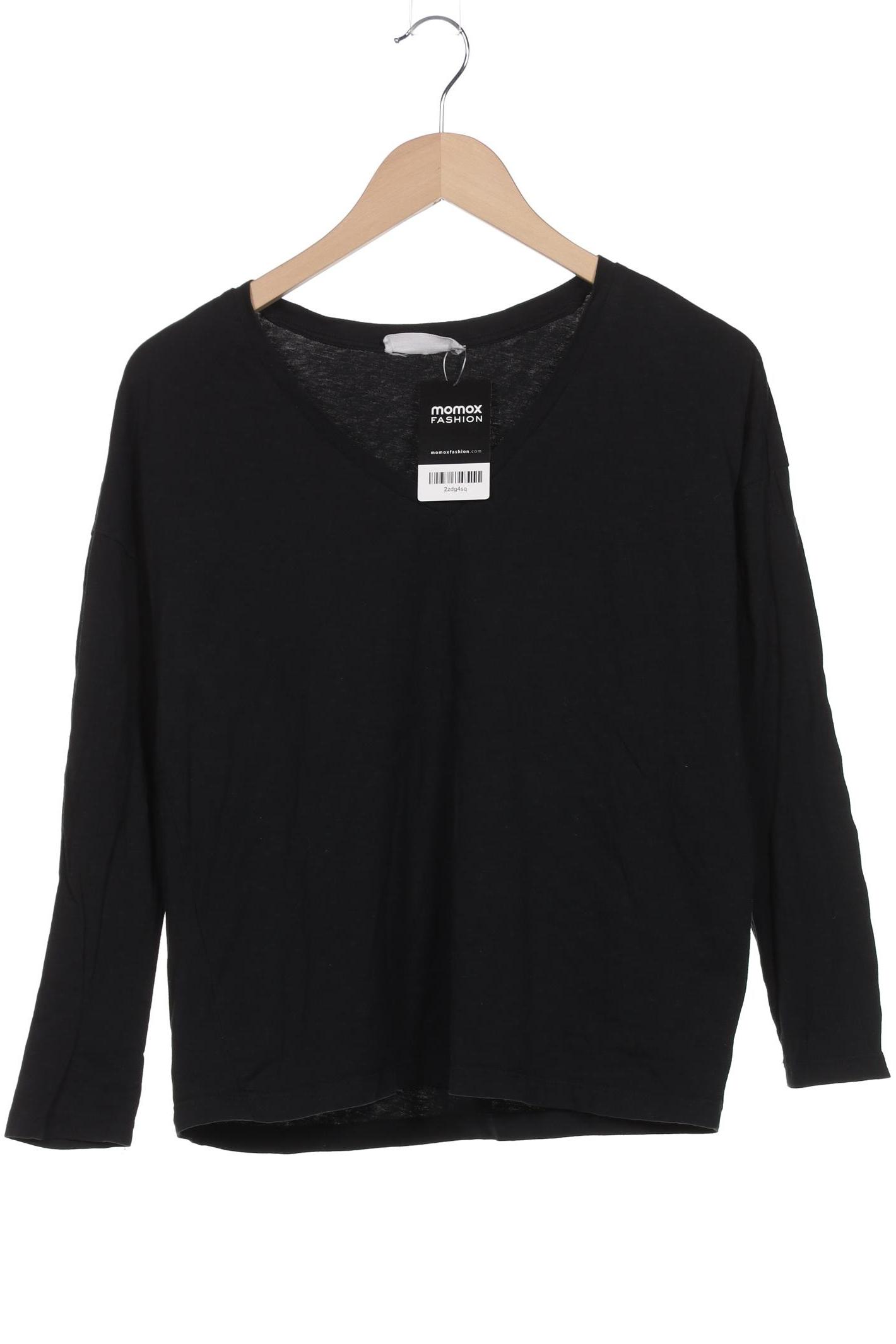 

Mango Damen Langarmshirt, schwarz, Gr. 36