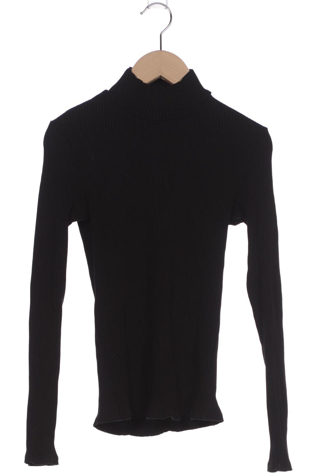 

Mango Damen Langarmshirt, schwarz, Gr. 38