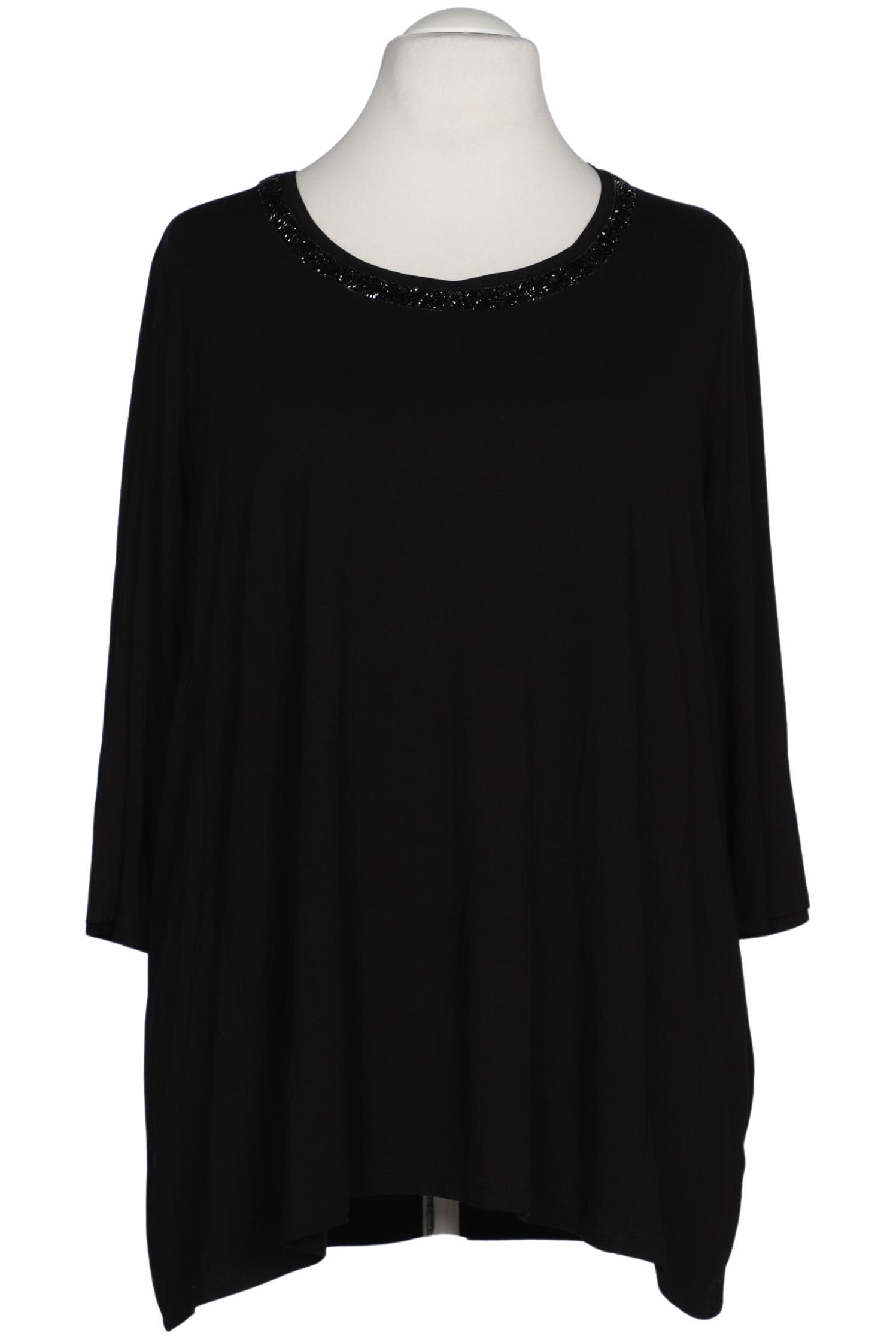 

Mango Damen Langarmshirt, schwarz, Gr. 56