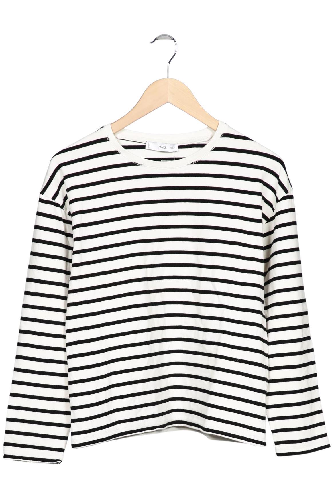 

Mango Damen Langarmshirt, mehrfarbig, Gr. 38