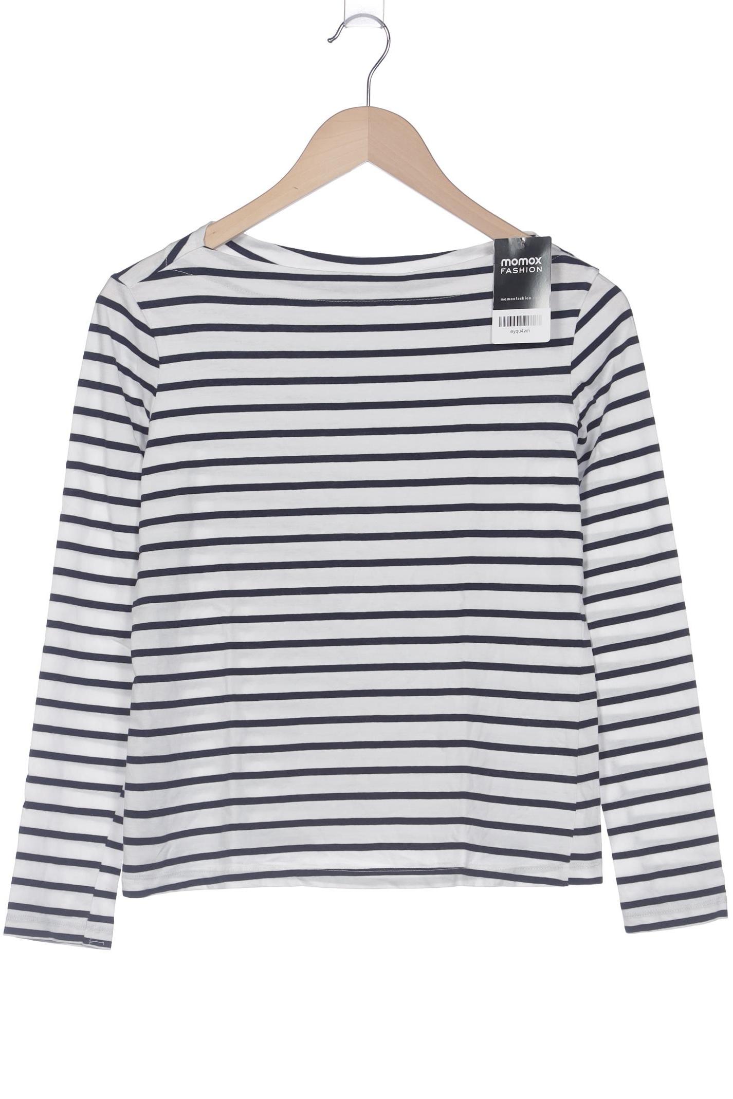 

Mango Damen Langarmshirt, weiß, Gr. 38