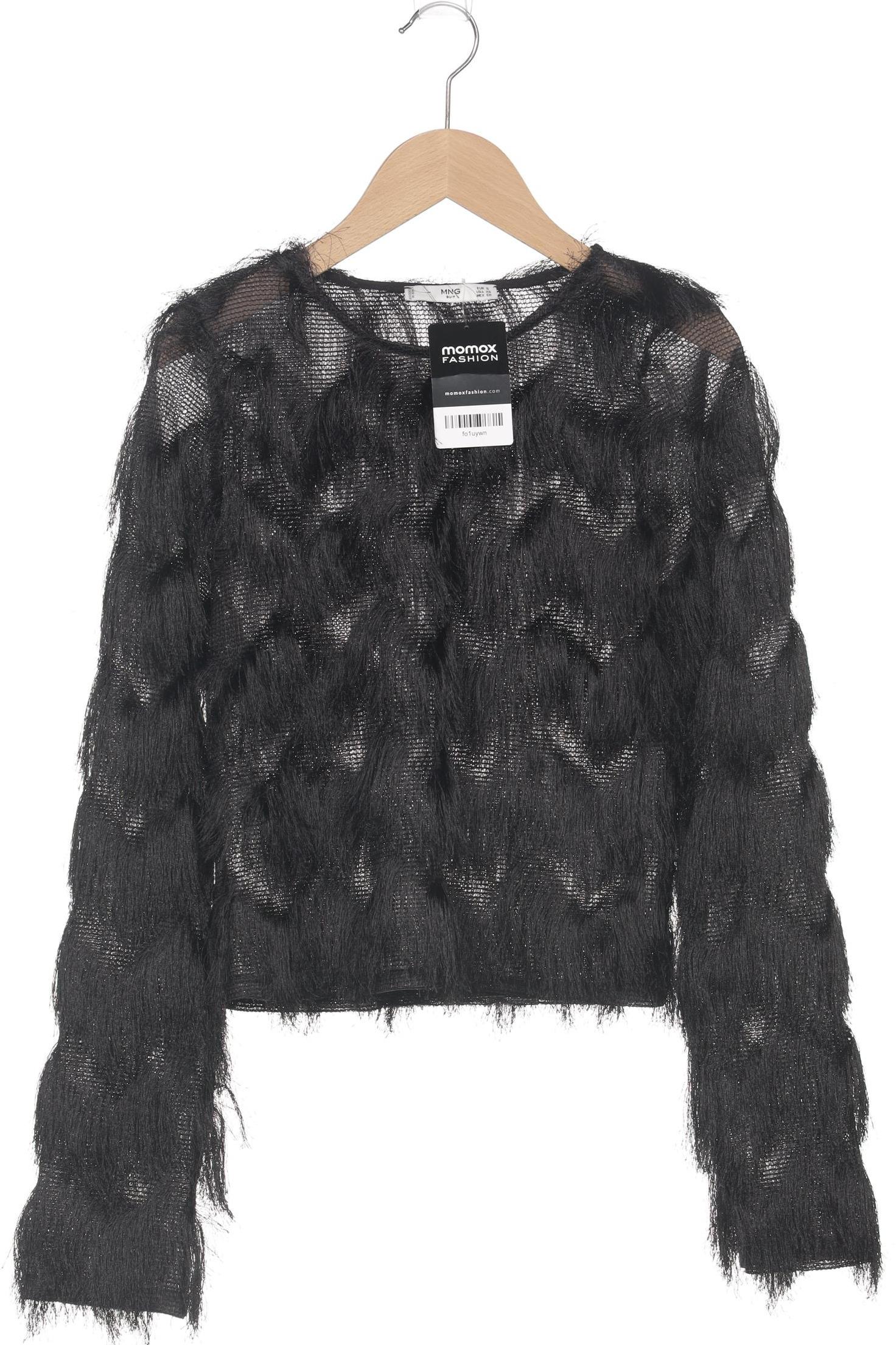 

Mango Damen Langarmshirt, schwarz, Gr. 36
