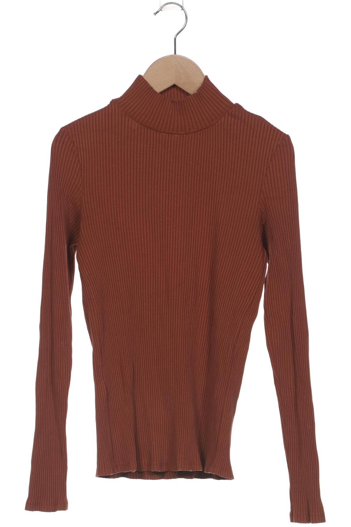 

Mango Damen Langarmshirt, braun, Gr. 38