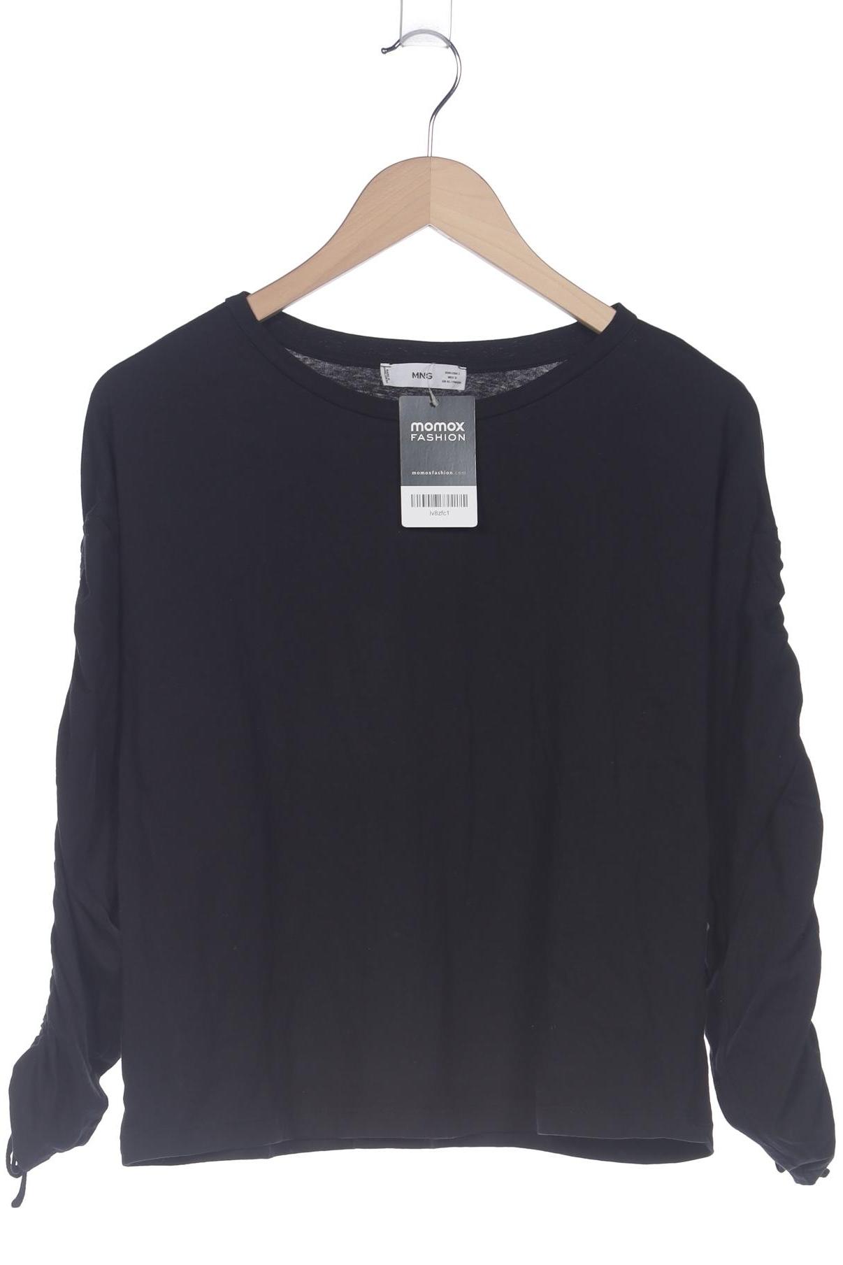 

Mango Damen Langarmshirt, schwarz, Gr. 42