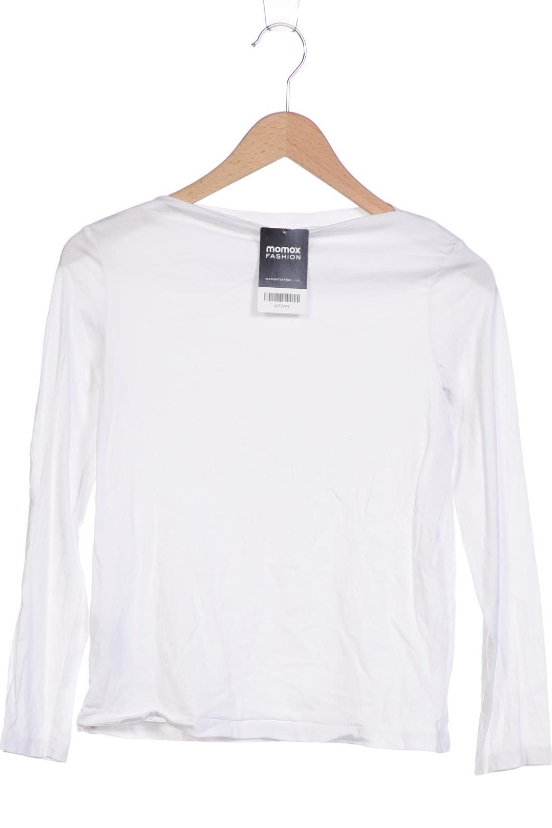 

MANGO Damen Langarmshirt, weiß