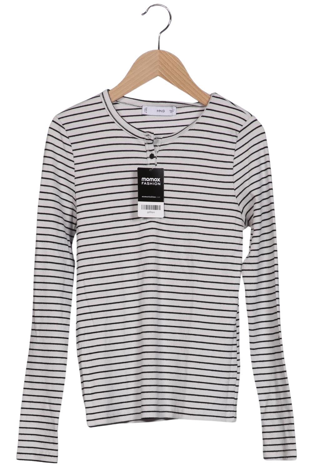 

Mango Damen Langarmshirt, mehrfarbig, Gr. 36