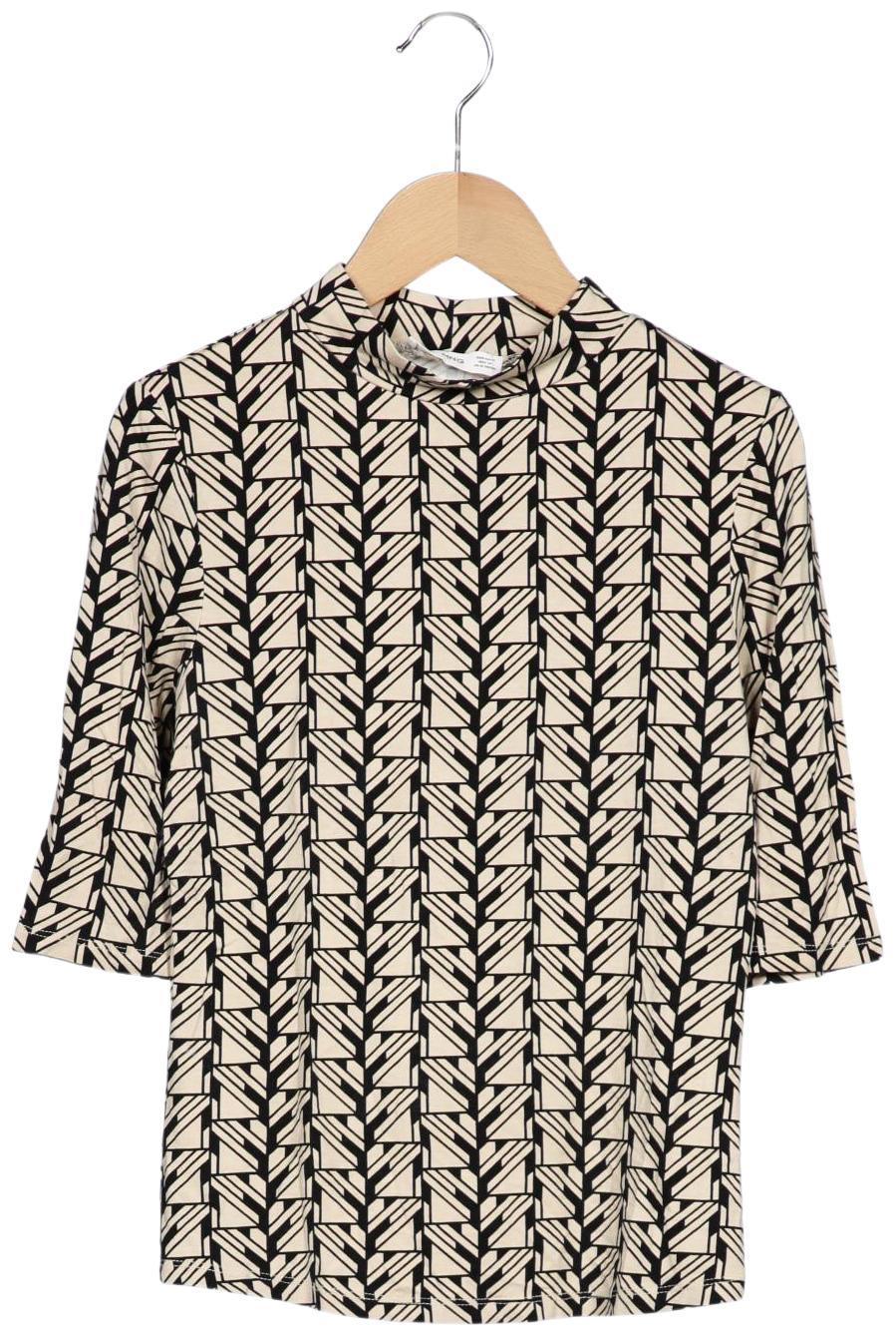 

Mango Damen Langarmshirt, mehrfarbig, Gr. 36