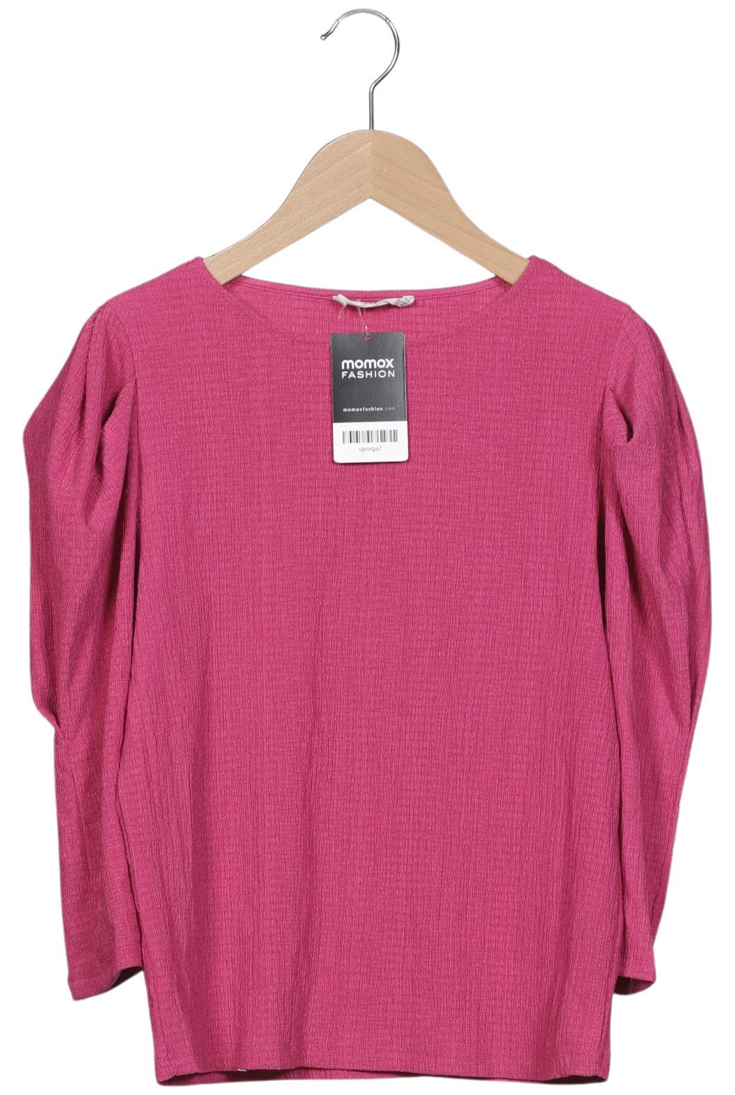 

Mango Damen Langarmshirt, pink, Gr. 34