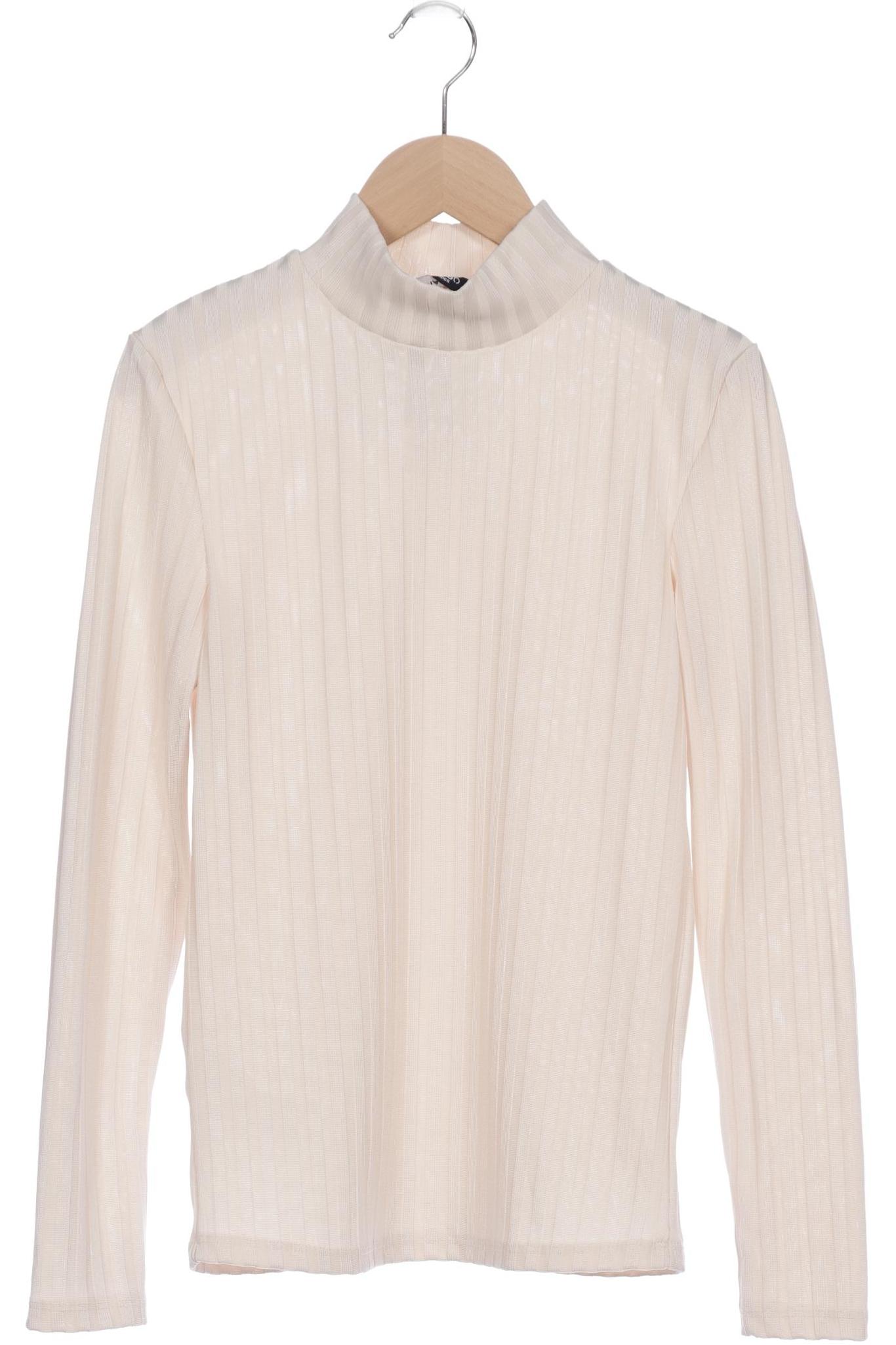 

Mango Damen Langarmshirt, cremeweiß, Gr. 36