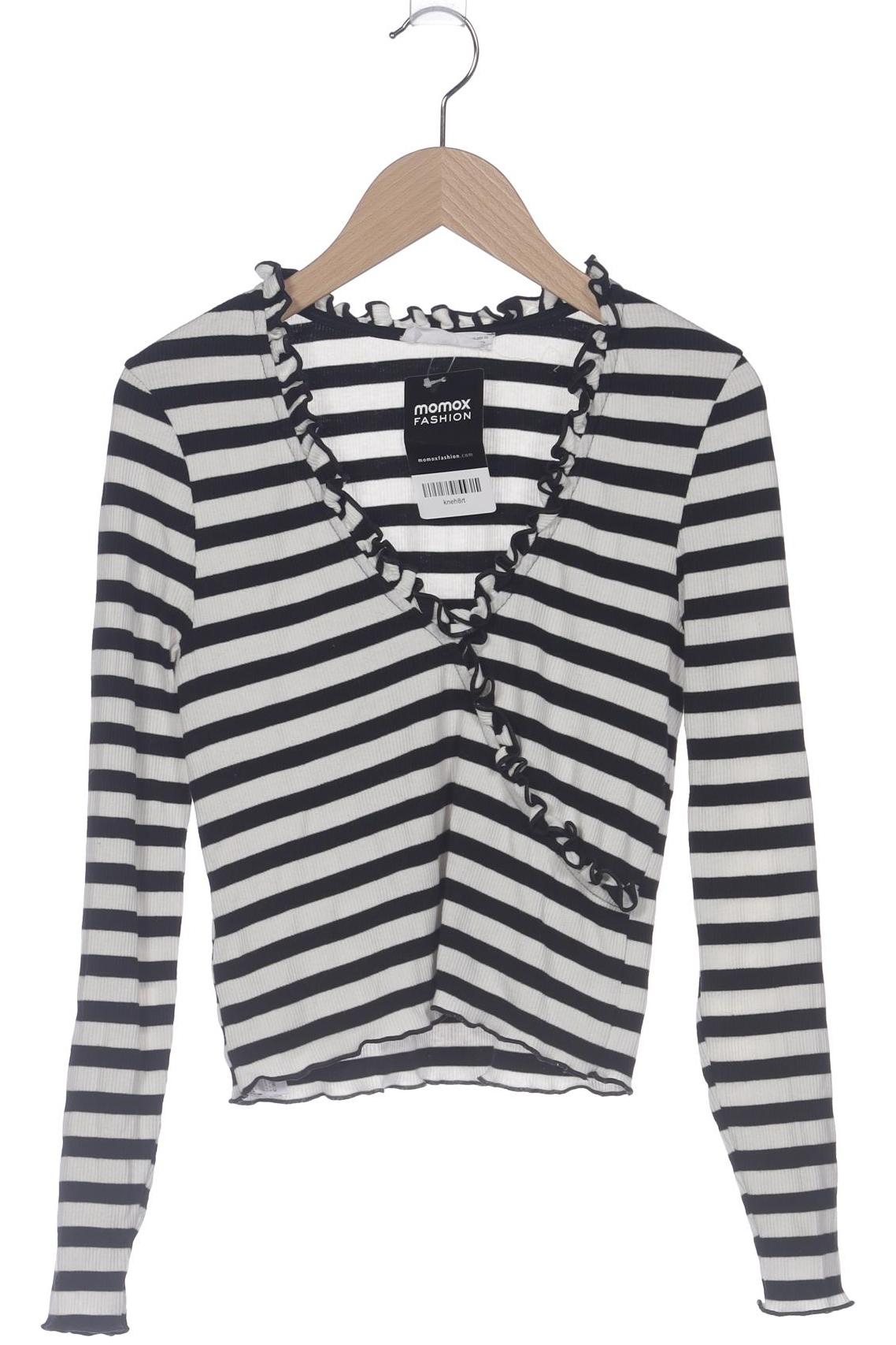 

Mango Damen Langarmshirt, schwarz, Gr. 34