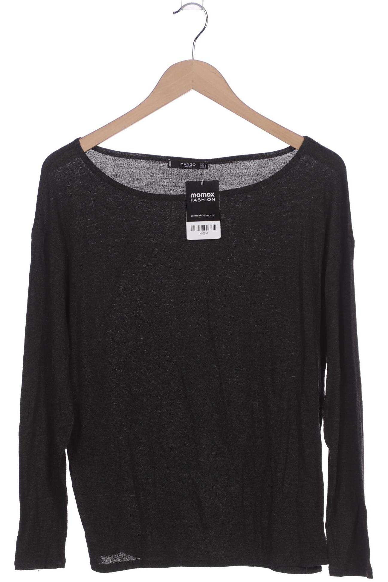 

Mango Damen Langarmshirt, schwarz, Gr. 42