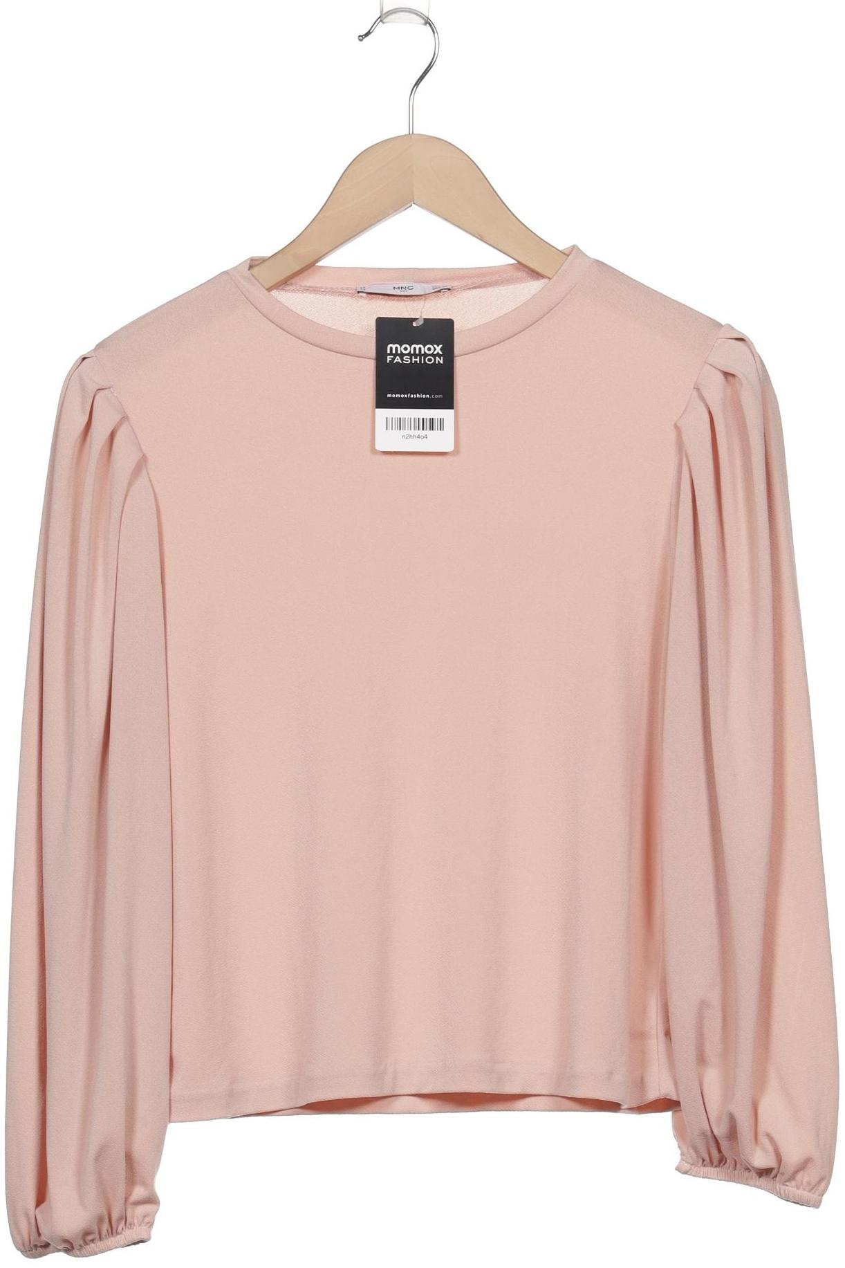 

Mango Damen Langarmshirt, orange, Gr. 36