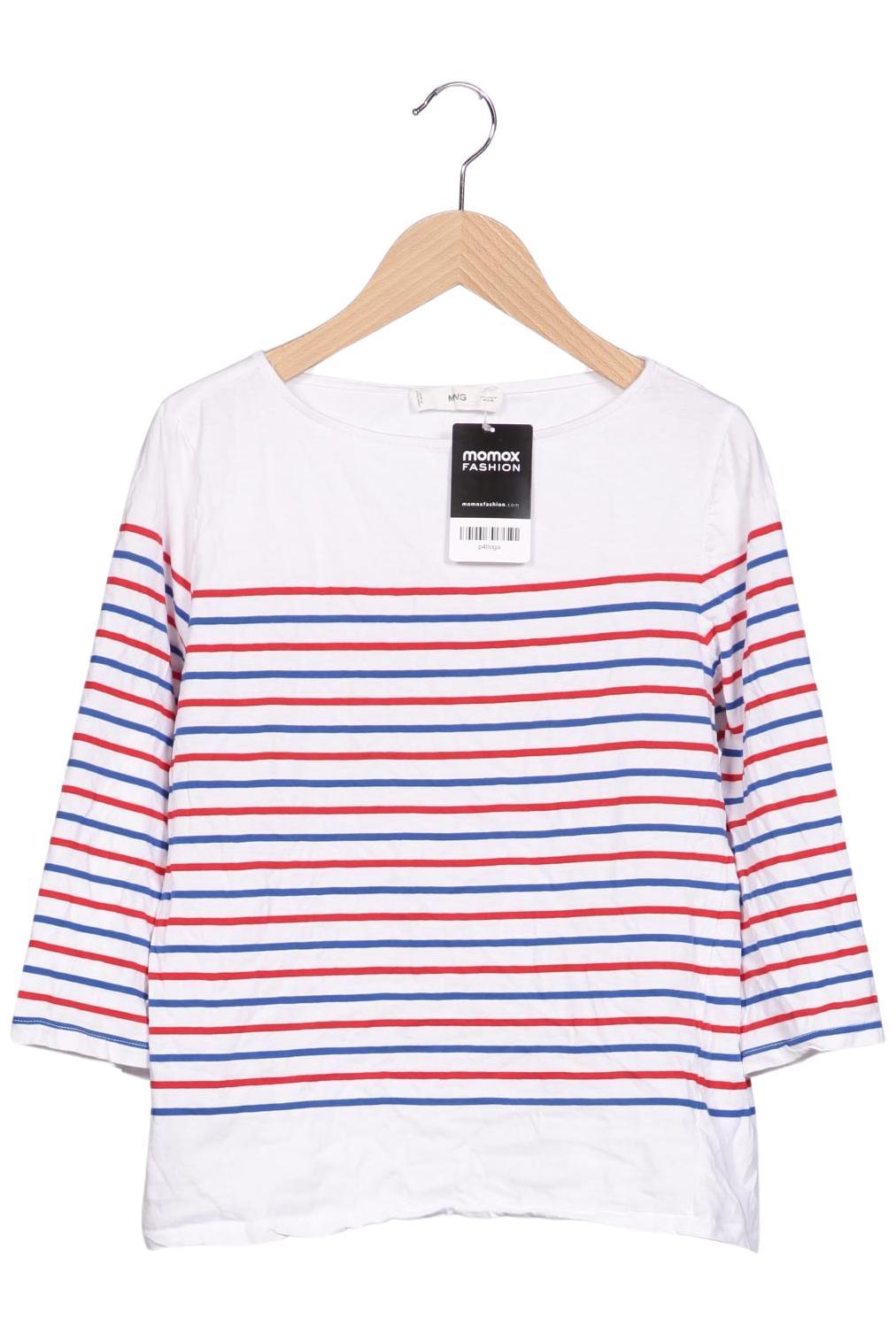 

Mango Damen Langarmshirt, mehrfarbig, Gr. 38