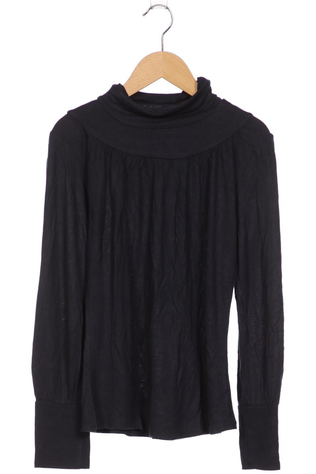 

Mango Damen Langarmshirt, marineblau, Gr. 42