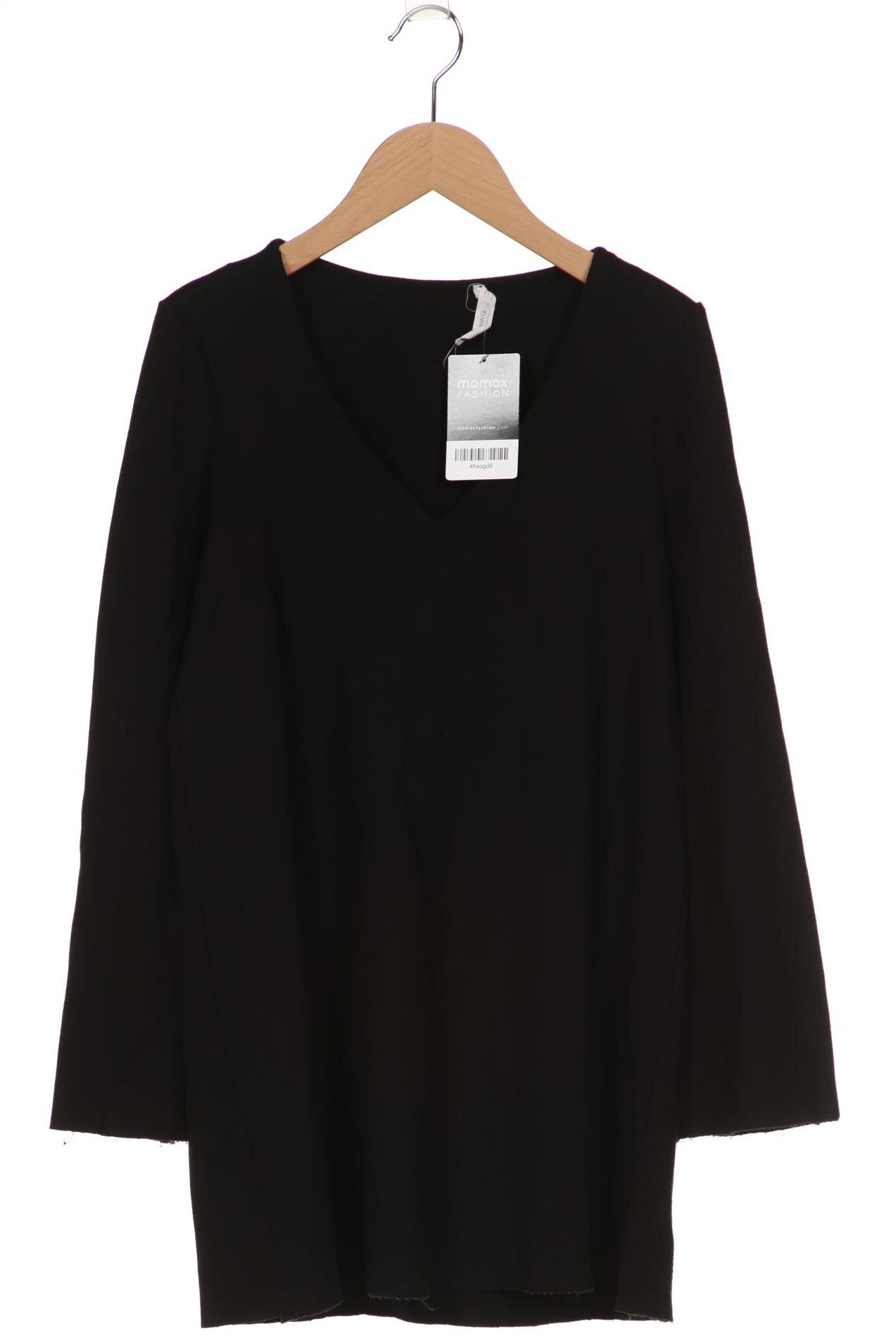 

Mango Damen Langarmshirt, schwarz, Gr. 34
