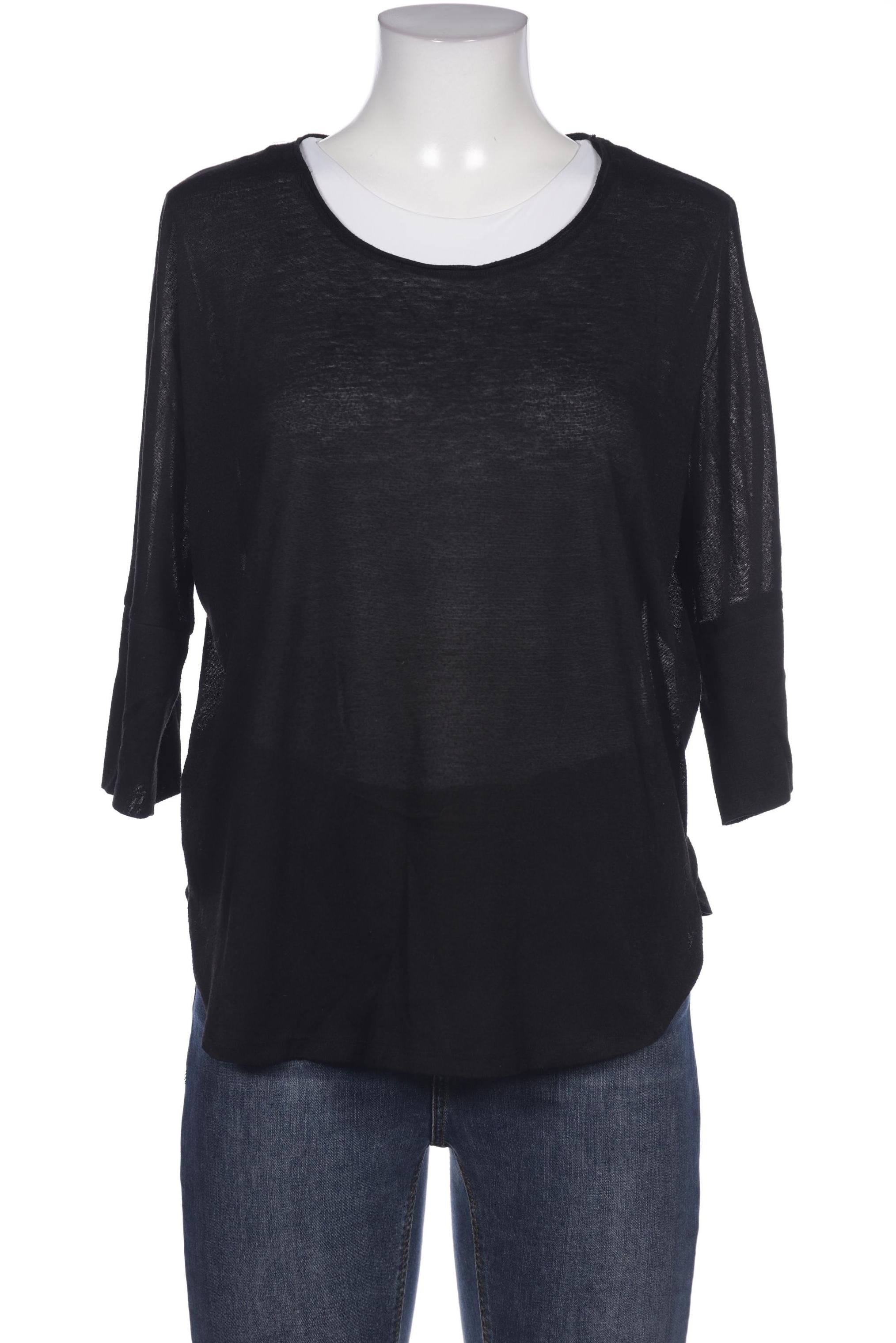 

MANGO Damen Langarmshirt, schwarz