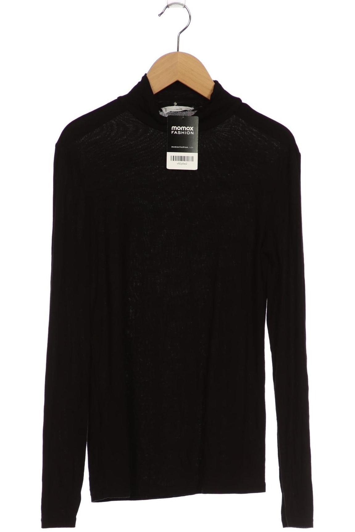 

Mango Damen Langarmshirt, schwarz, Gr. 38