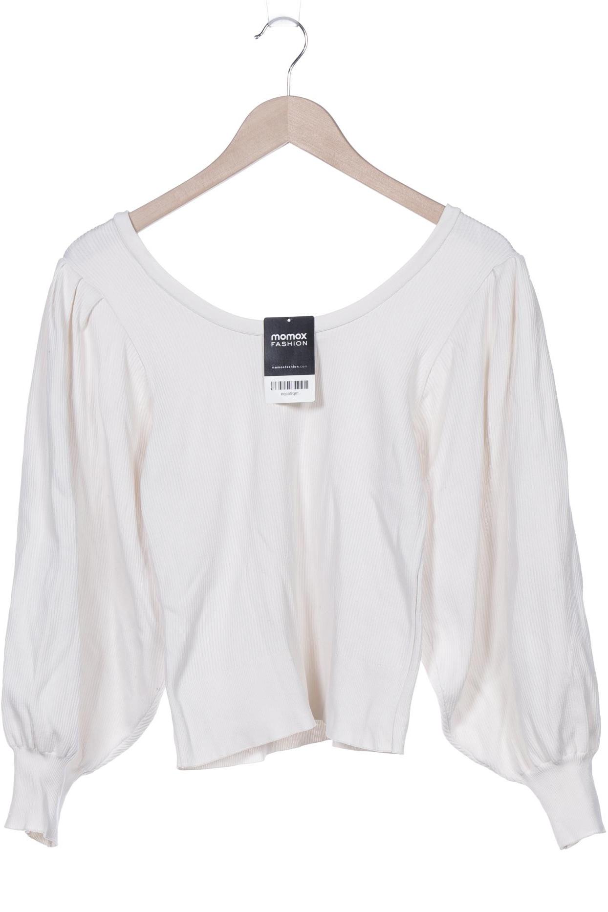 

Mango Damen Langarmshirt, cremeweiß, Gr. 42