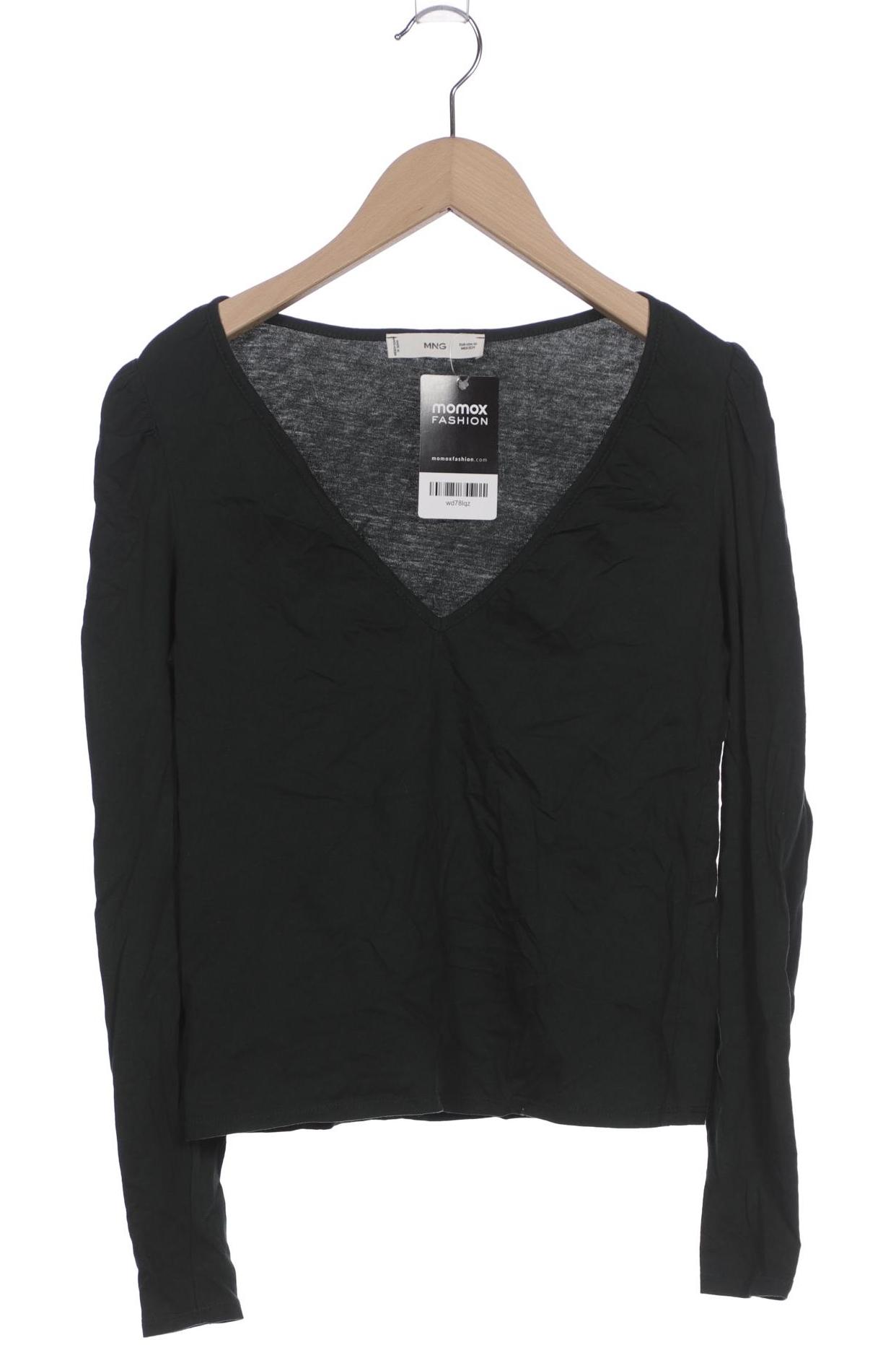 

Mango Damen Langarmshirt, grün, Gr. 34