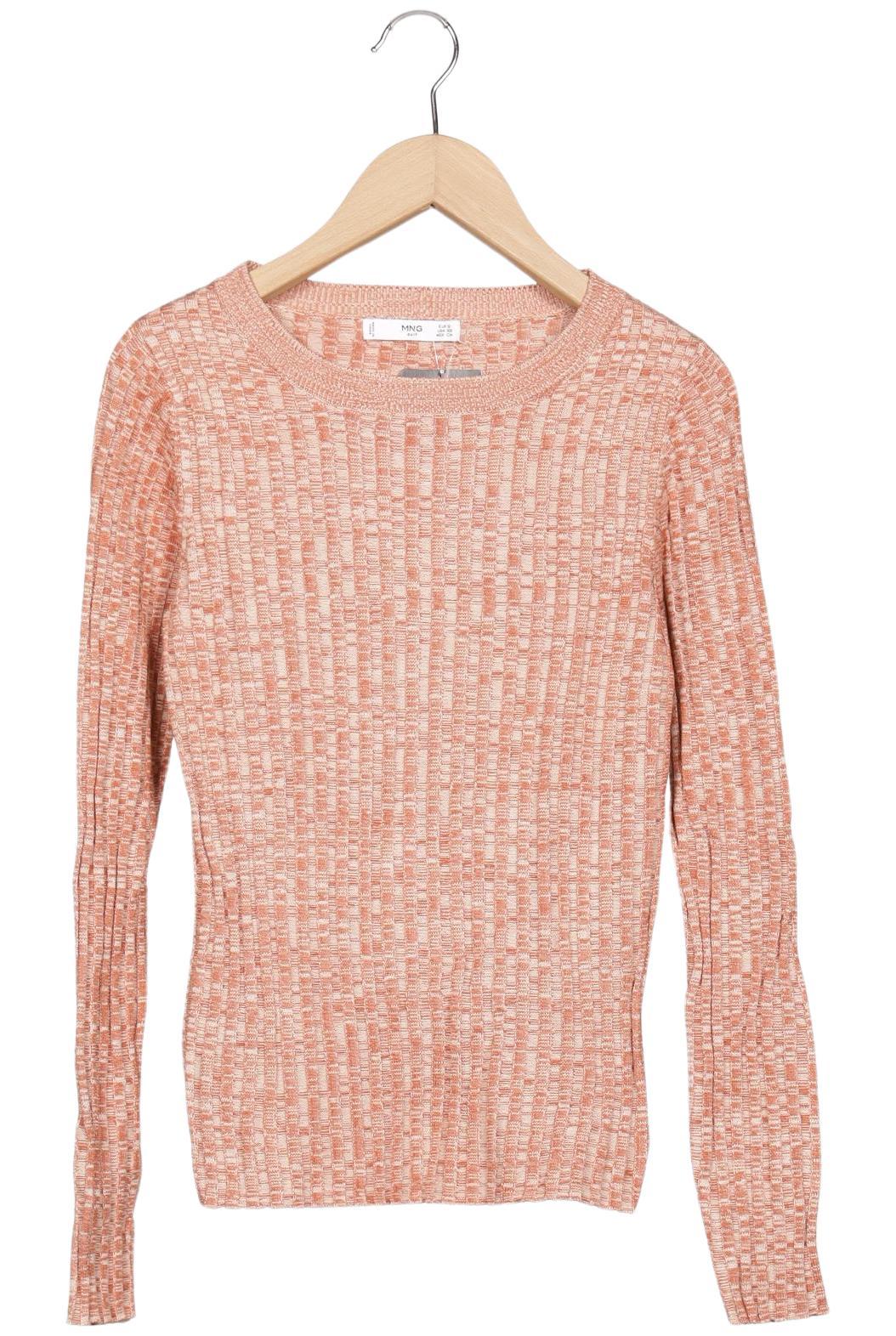 

Mango Damen Langarmshirt, pink, Gr. 36