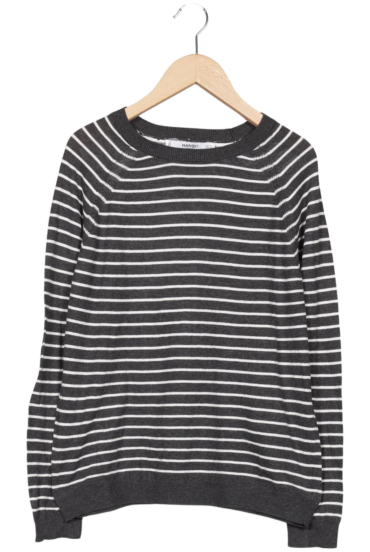 

Mango Damen Langarmshirt, mehrfarbig, Gr. 36