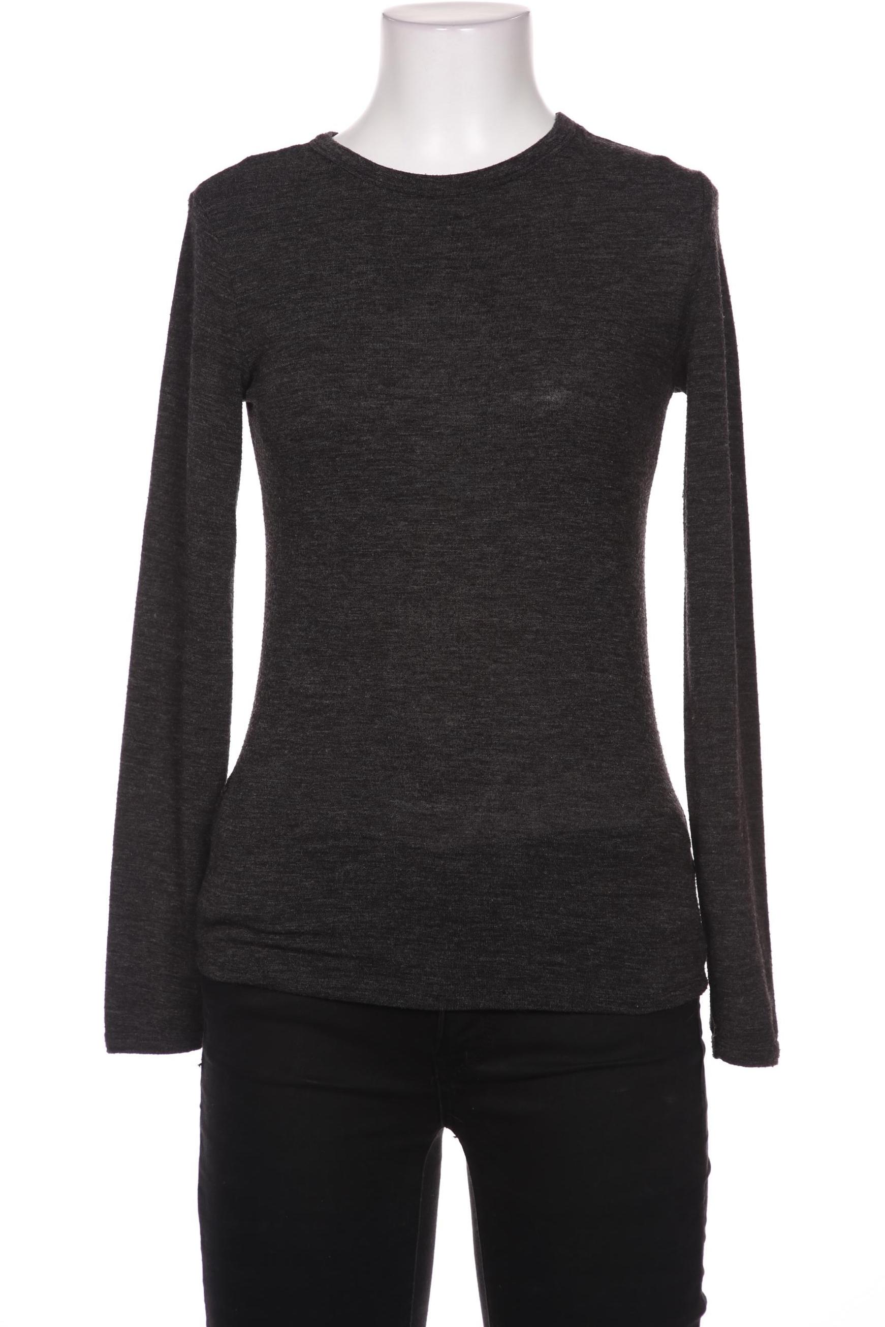 

Mango Damen Langarmshirt, grau, Gr. 36