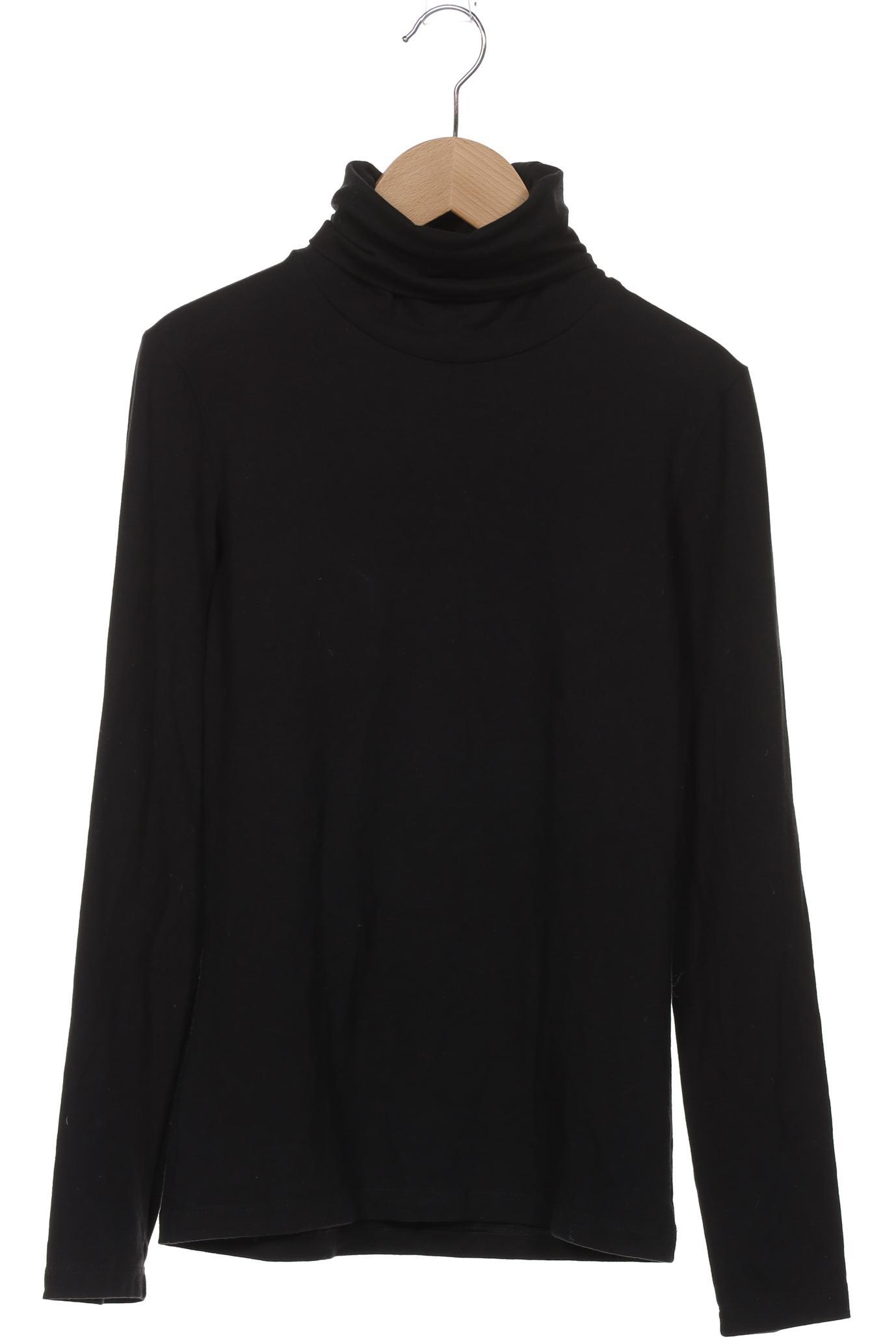 

Mango Damen Langarmshirt, schwarz, Gr. 38