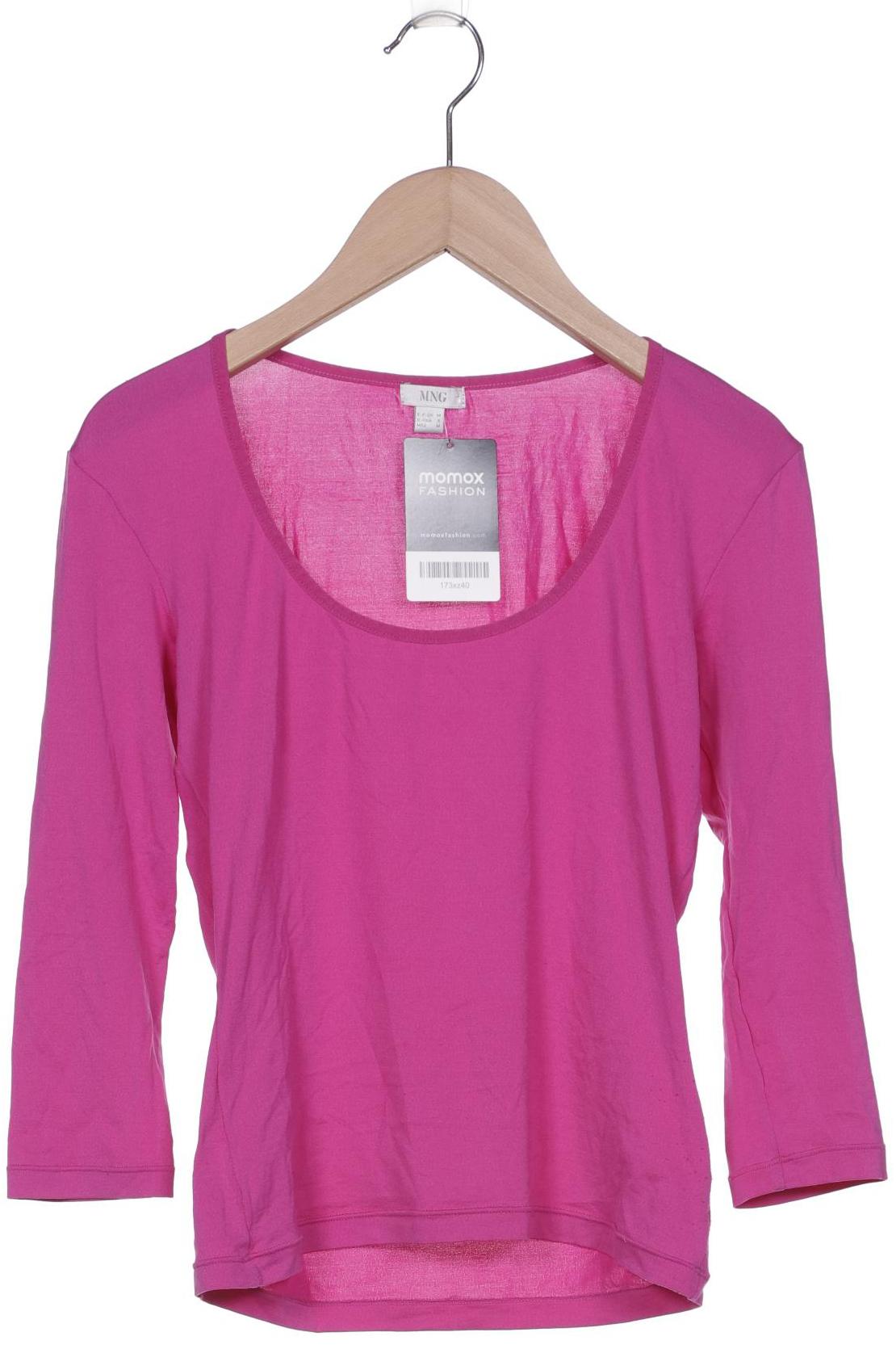 

Mango Damen Langarmshirt, pink, Gr. 36