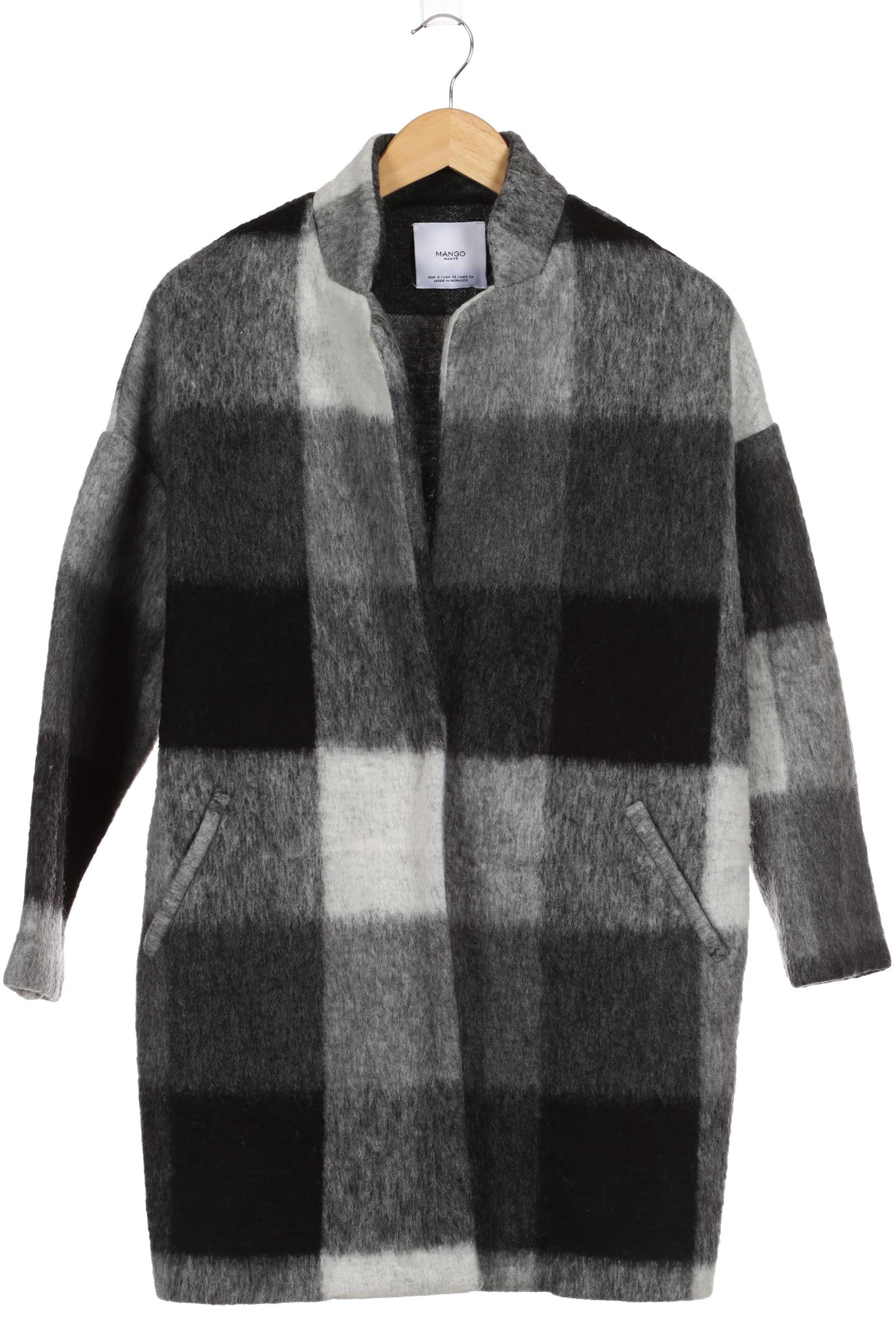 

Mango Damen Mantel, grau, Gr. 36