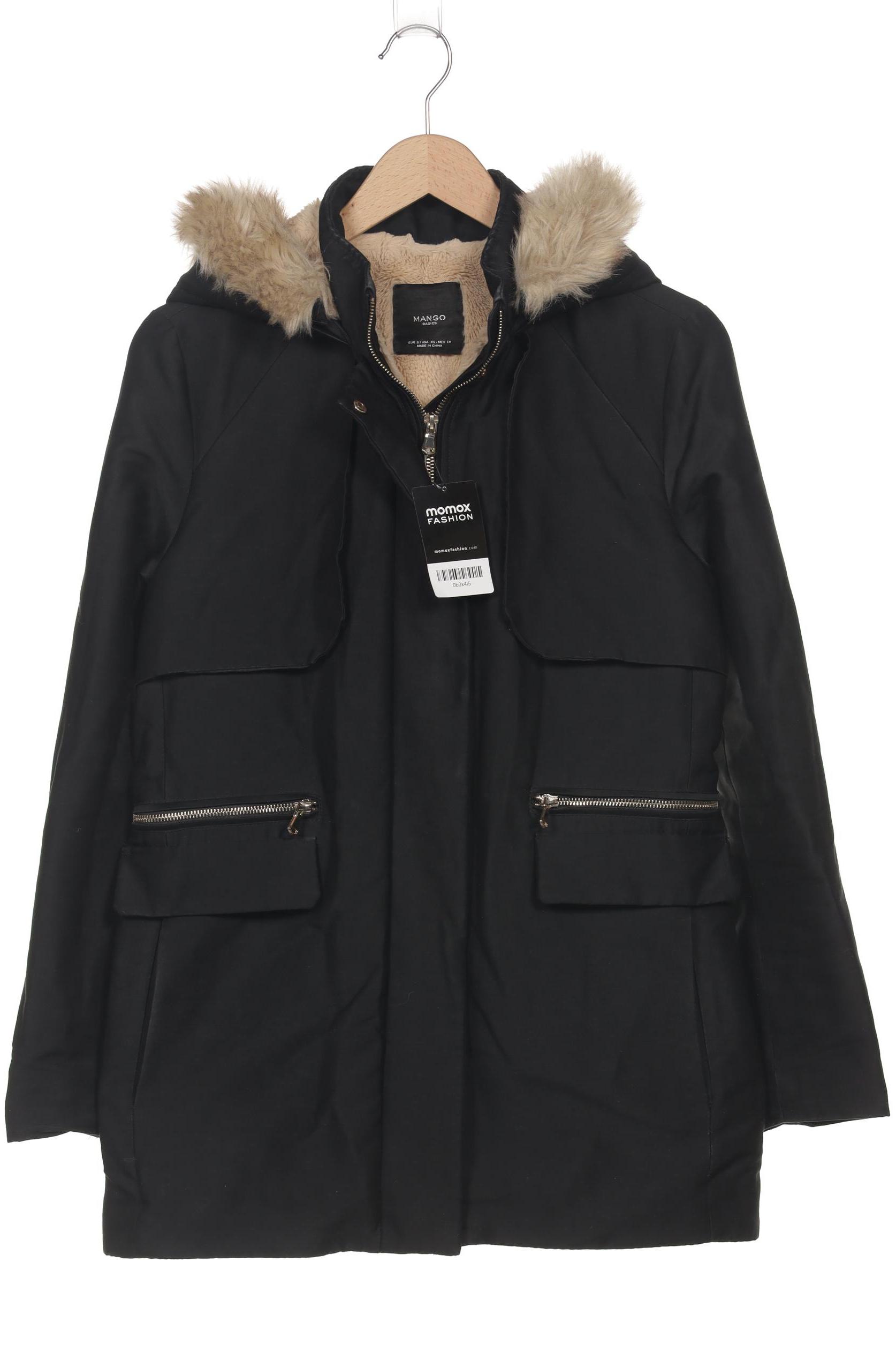 

Mango Damen Mantel, schwarz, Gr. 36