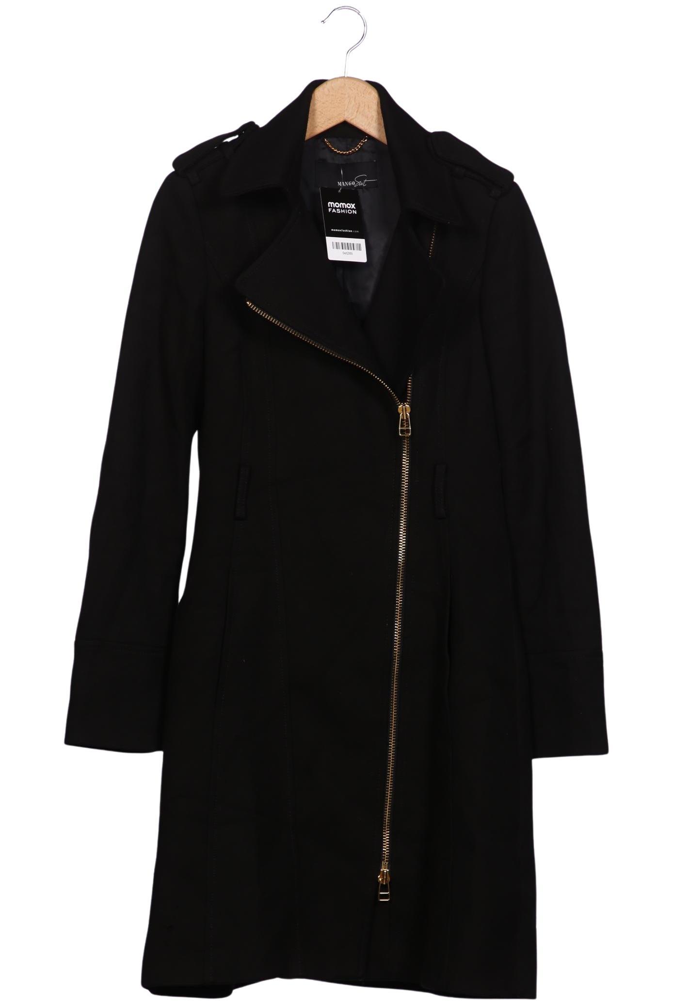 

Mango Damen Mantel, schwarz, Gr. 38