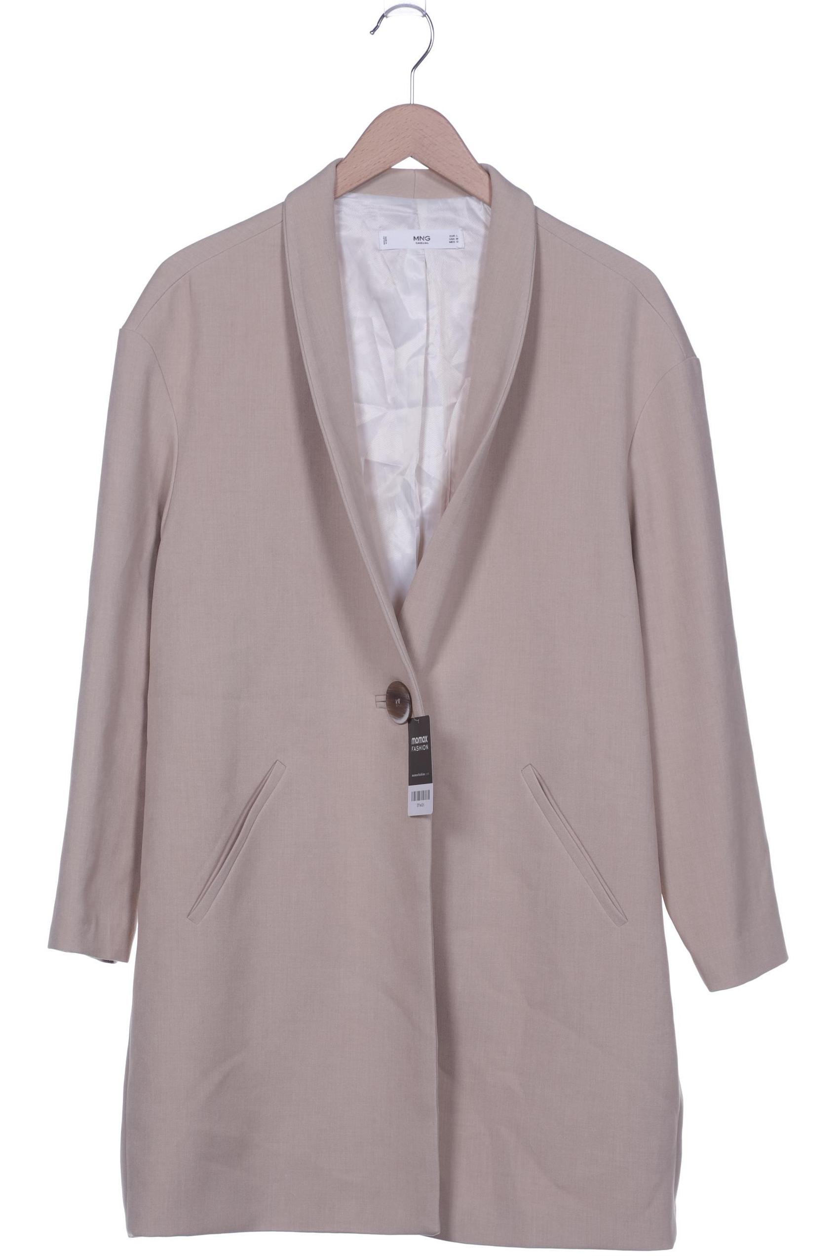 

Mango Damen Mantel, beige, Gr. 42