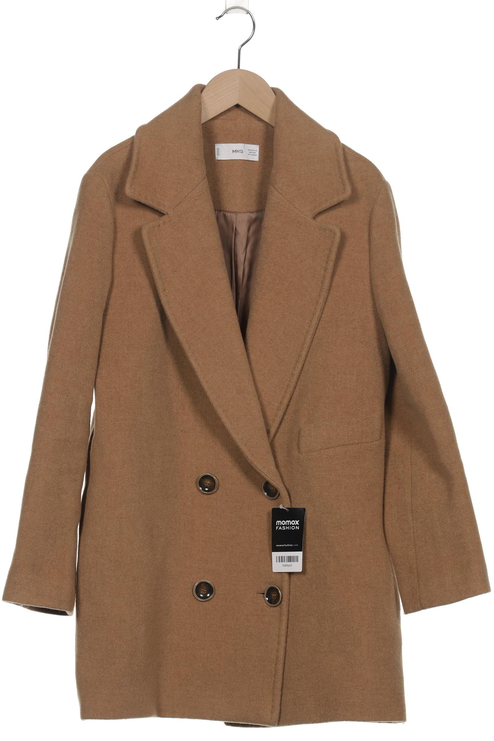 

Mango Damen Mantel, beige, Gr. 34