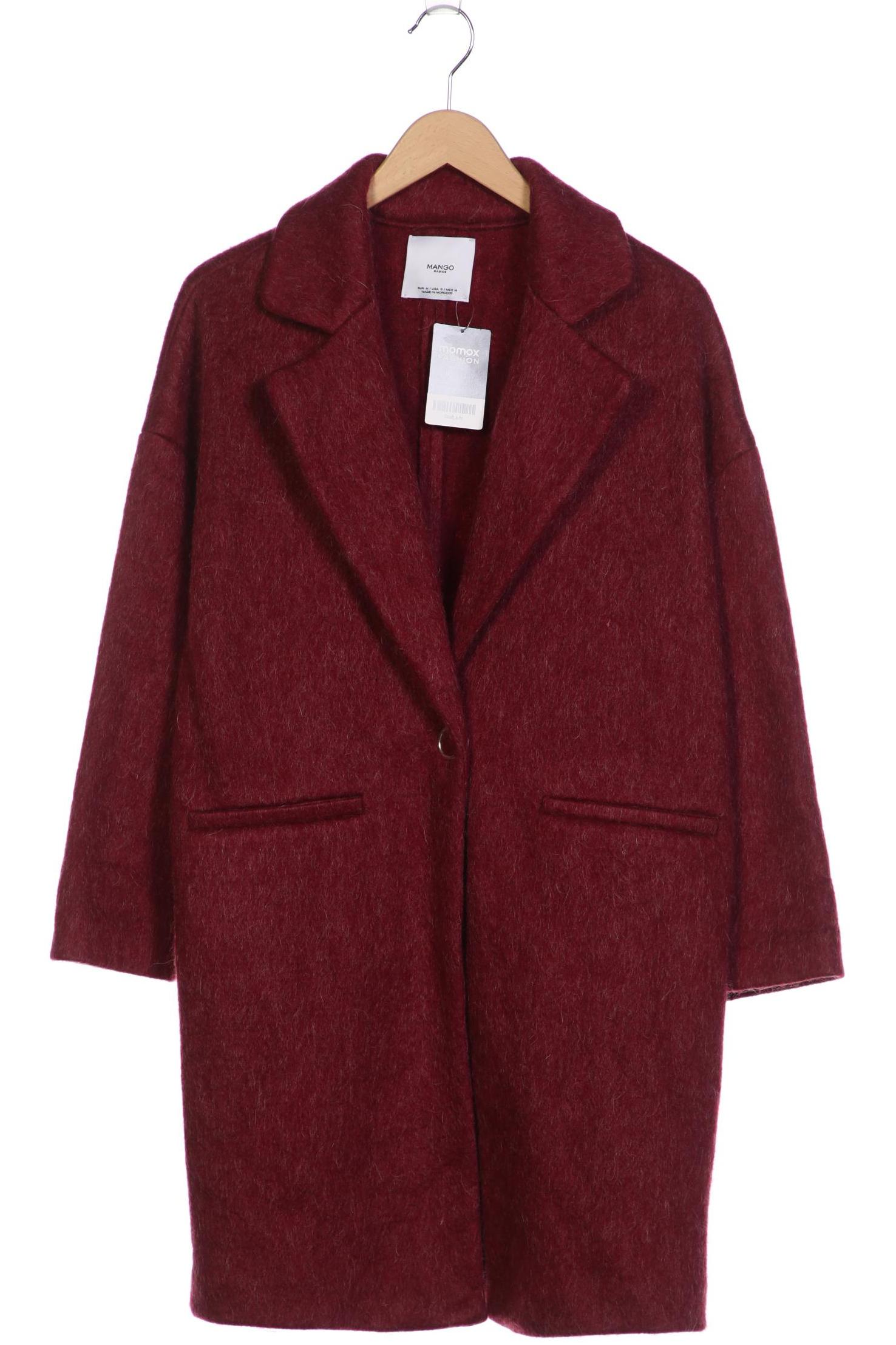 

Mango Damen Mantel, bordeaux, Gr. 38