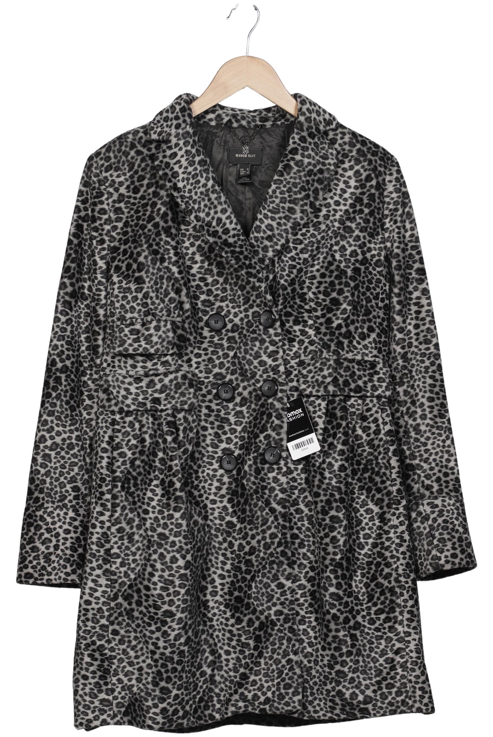 

Mango Damen Mantel, grau, Gr. 44
