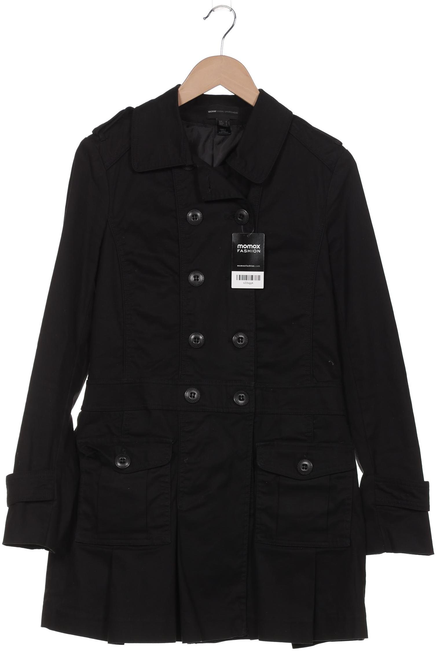 

Mango Damen Mantel, schwarz, Gr. 38