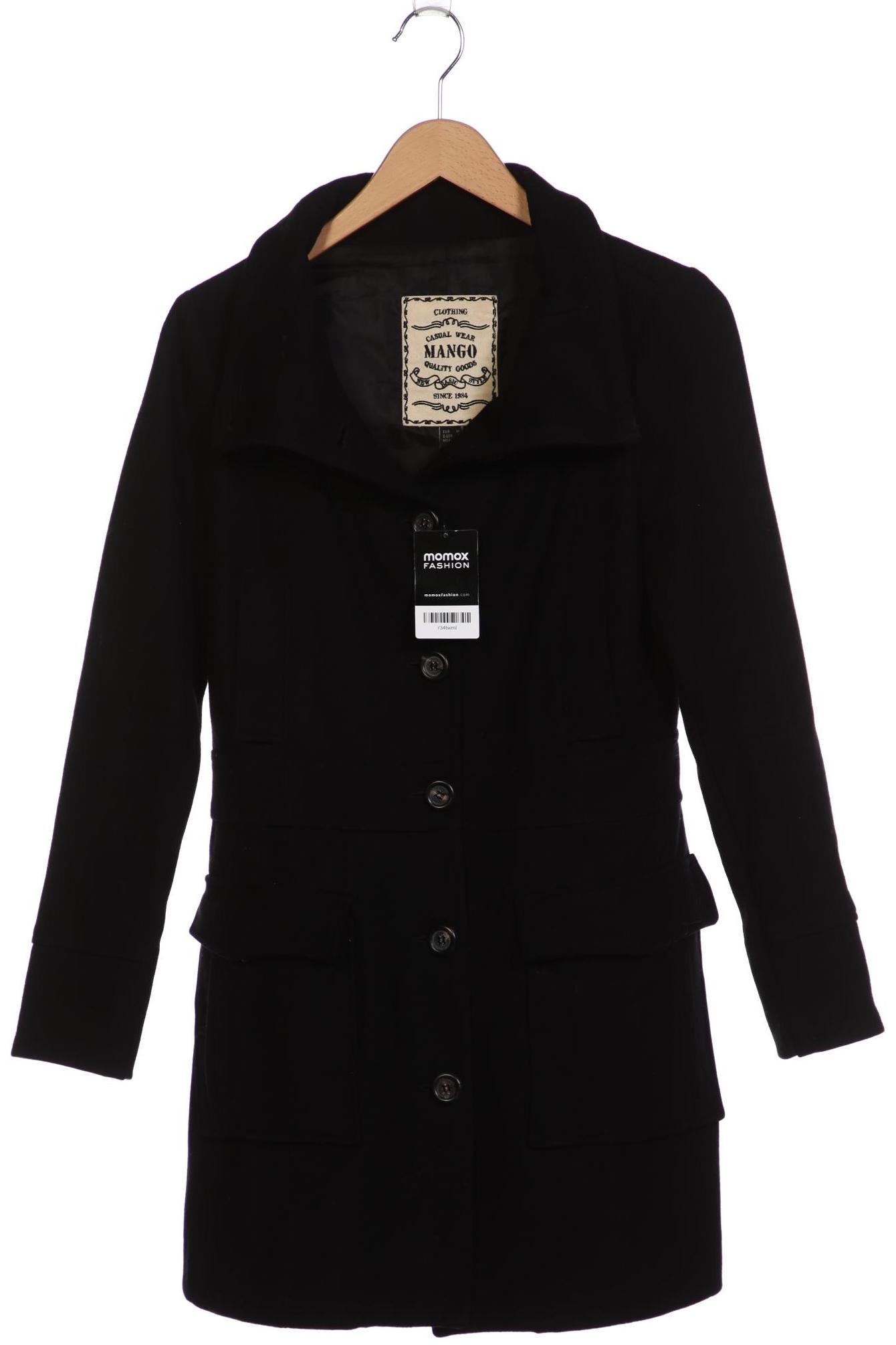 

Mango Damen Mantel, schwarz, Gr. 38