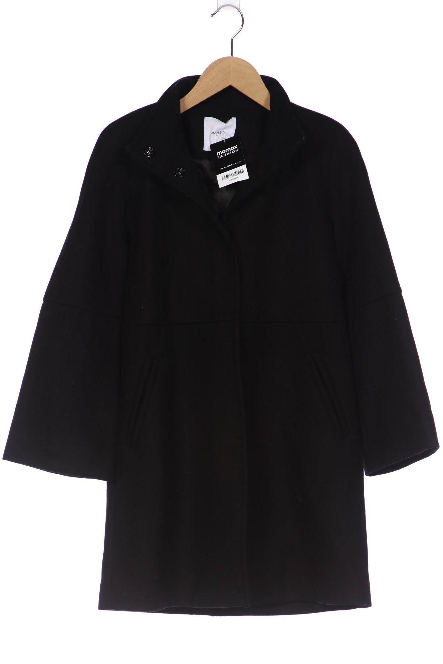 

MANGO Damen Mantel, schwarz