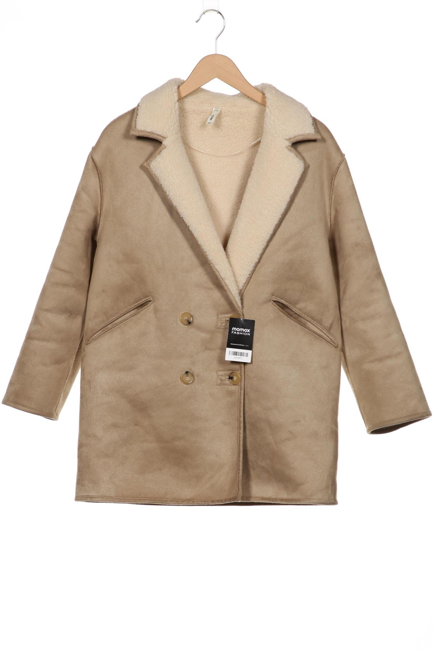 

Mango Damen Mantel, beige, Gr. 34