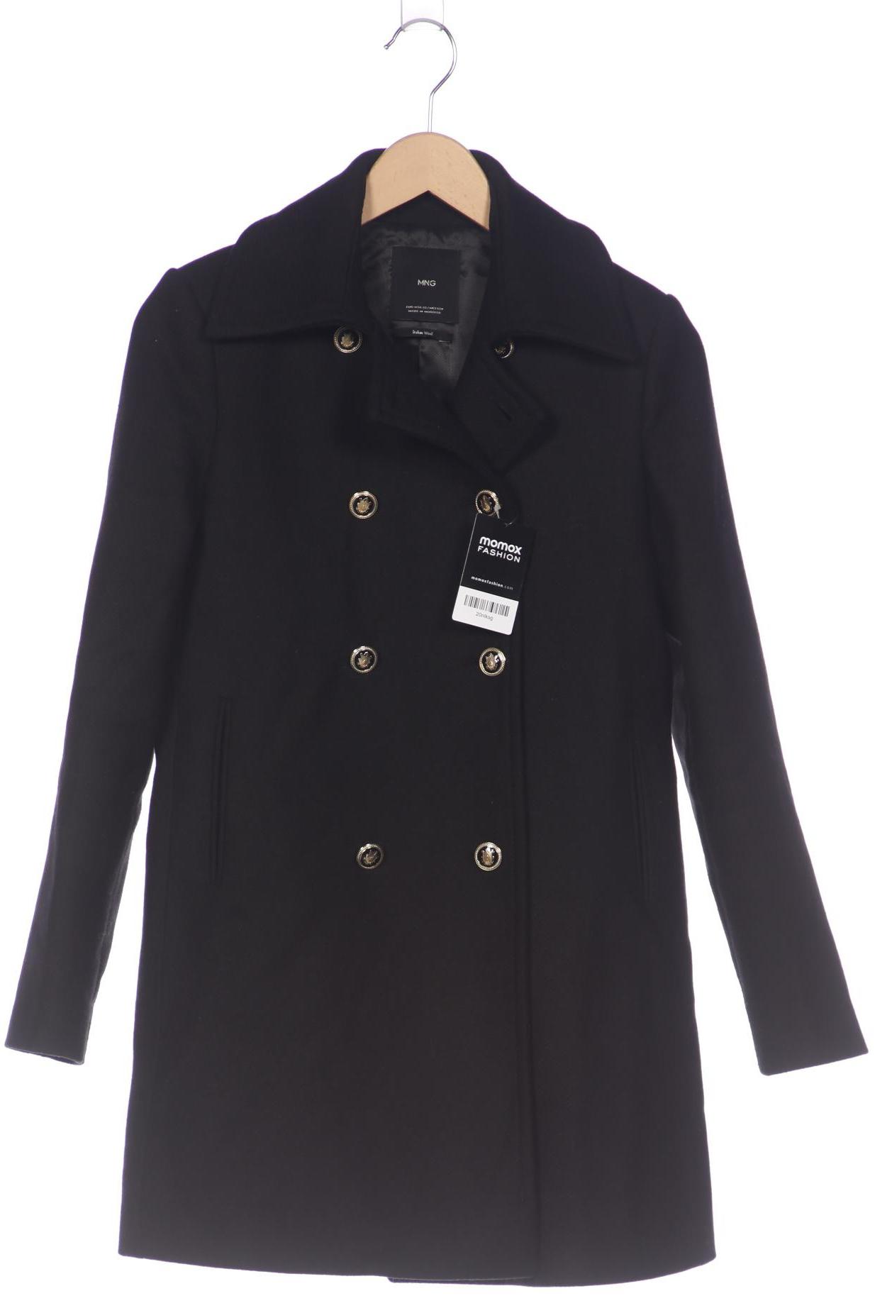 

Mango Damen Mantel, schwarz, Gr. 34