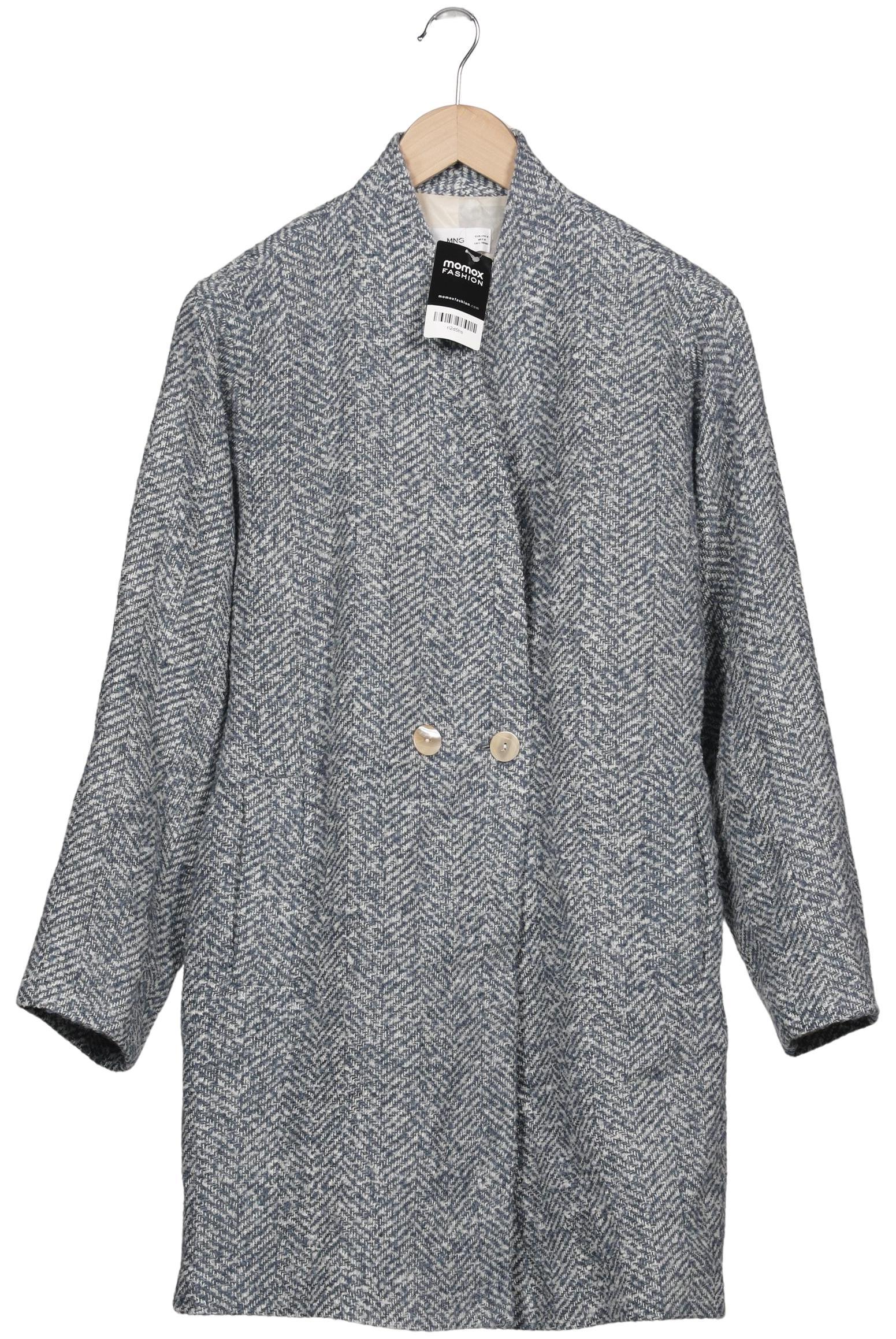 

Mango Damen Mantel, blau, Gr. 38