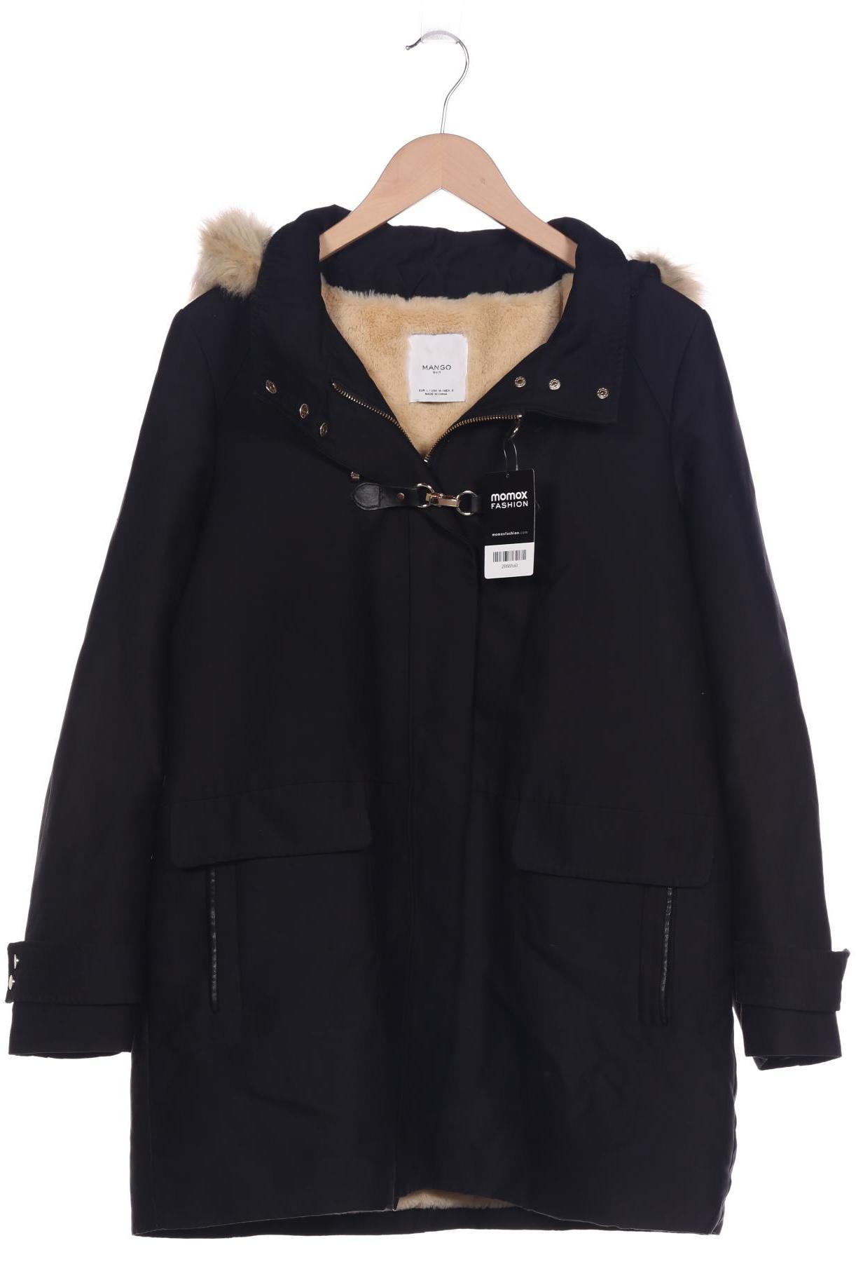 

Mango Damen Mantel, schwarz, Gr. 42