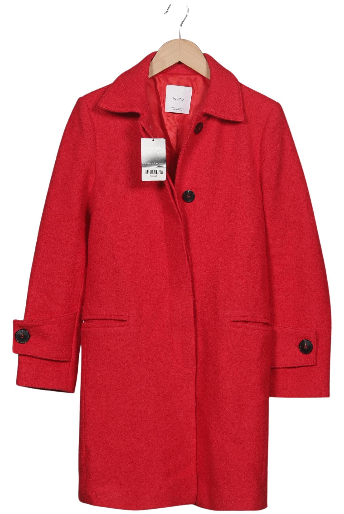 

Mango Damen Mantel, rot, Gr. 36