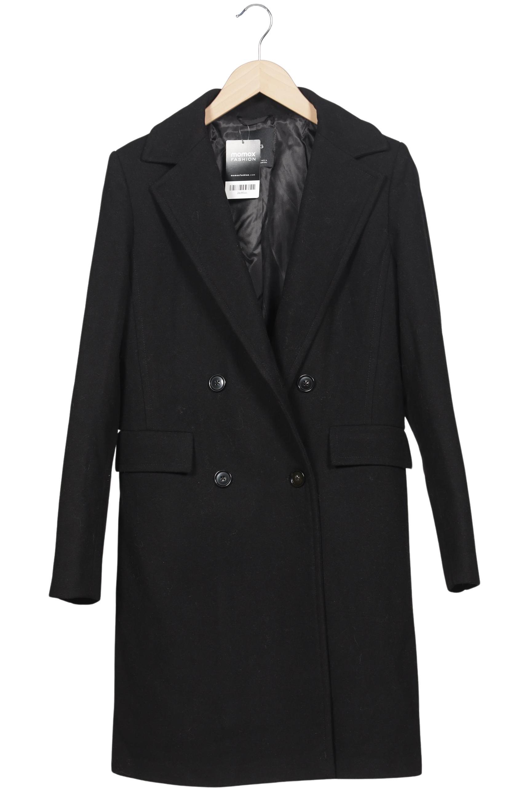 

Mango Damen Mantel, schwarz, Gr. 38